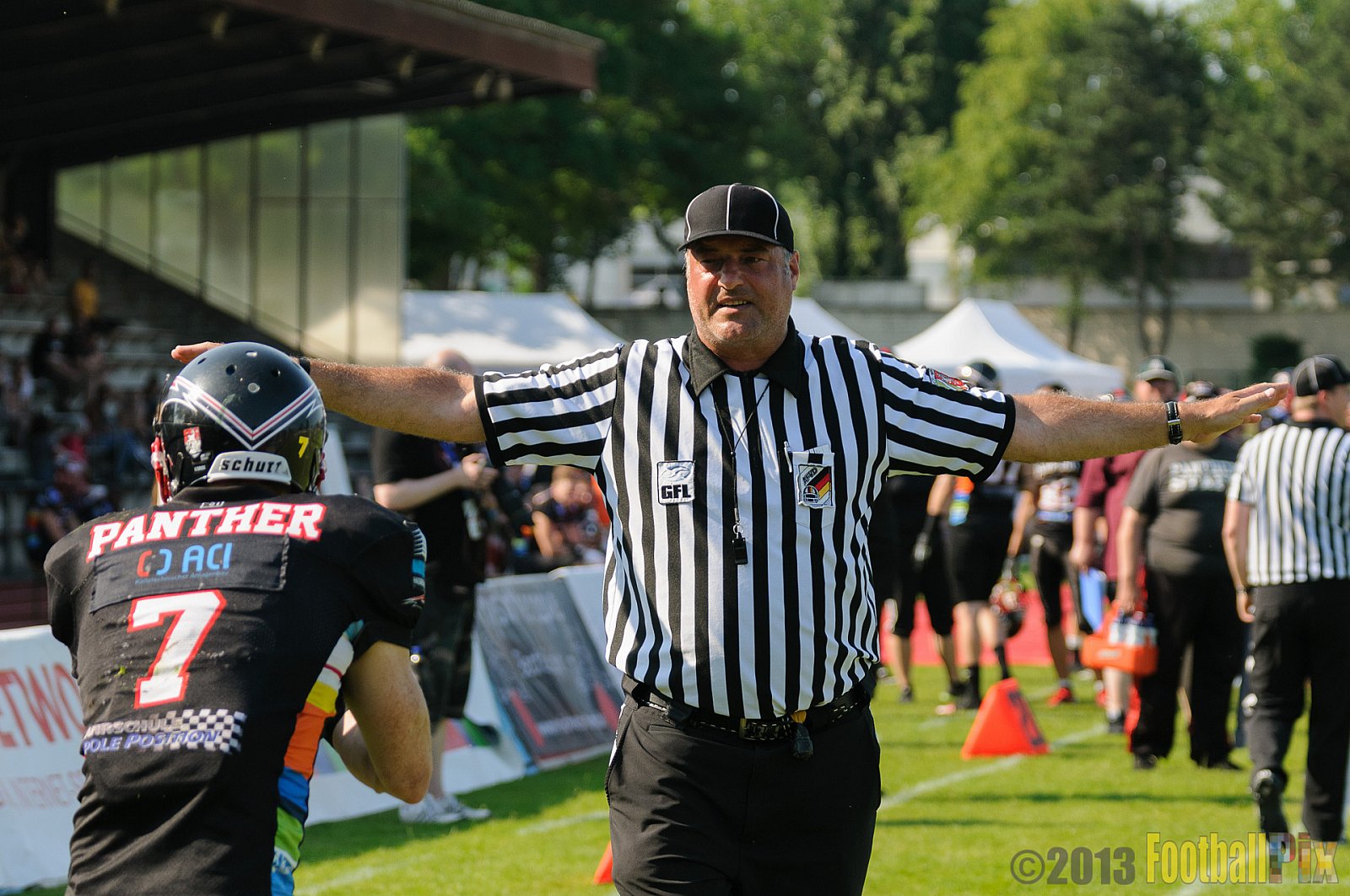 Düsseldorf Panther vs. Dresden Monarchs - 07.07.2013 GFL Nord: Düsseldorf Panther vs. Dresden Monarchs (14:42) 