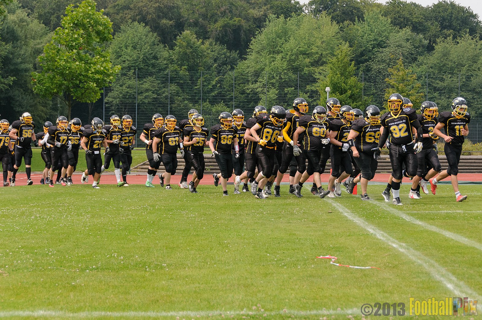 Düsseldorf Bulldozer vs. Mülheim Shamrocks - 14.07.2013 Düsseldorf Bulldozer vs. Mülheim Shamrocks (34:0) 