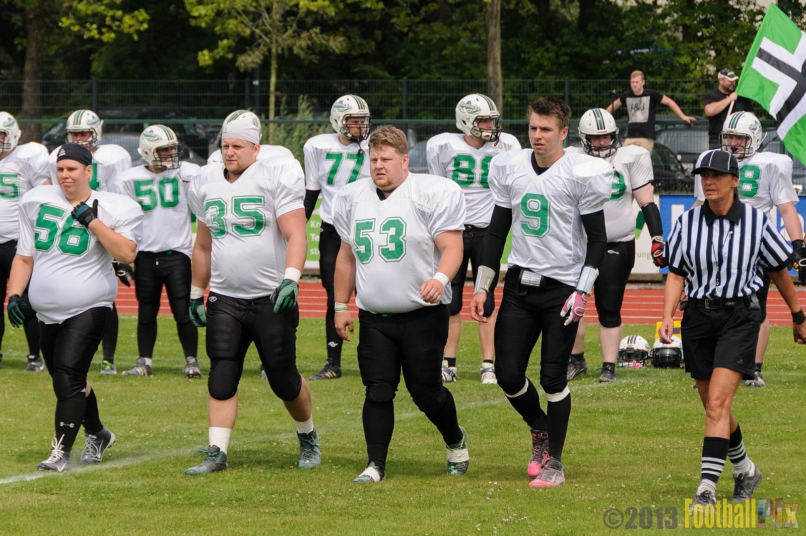 Düsseldorf Bulldozer vs. Mülheim Shamrocks - 14.07.2013 Düsseldorf Bulldozer vs. Mülheim Shamrocks (34:0) 