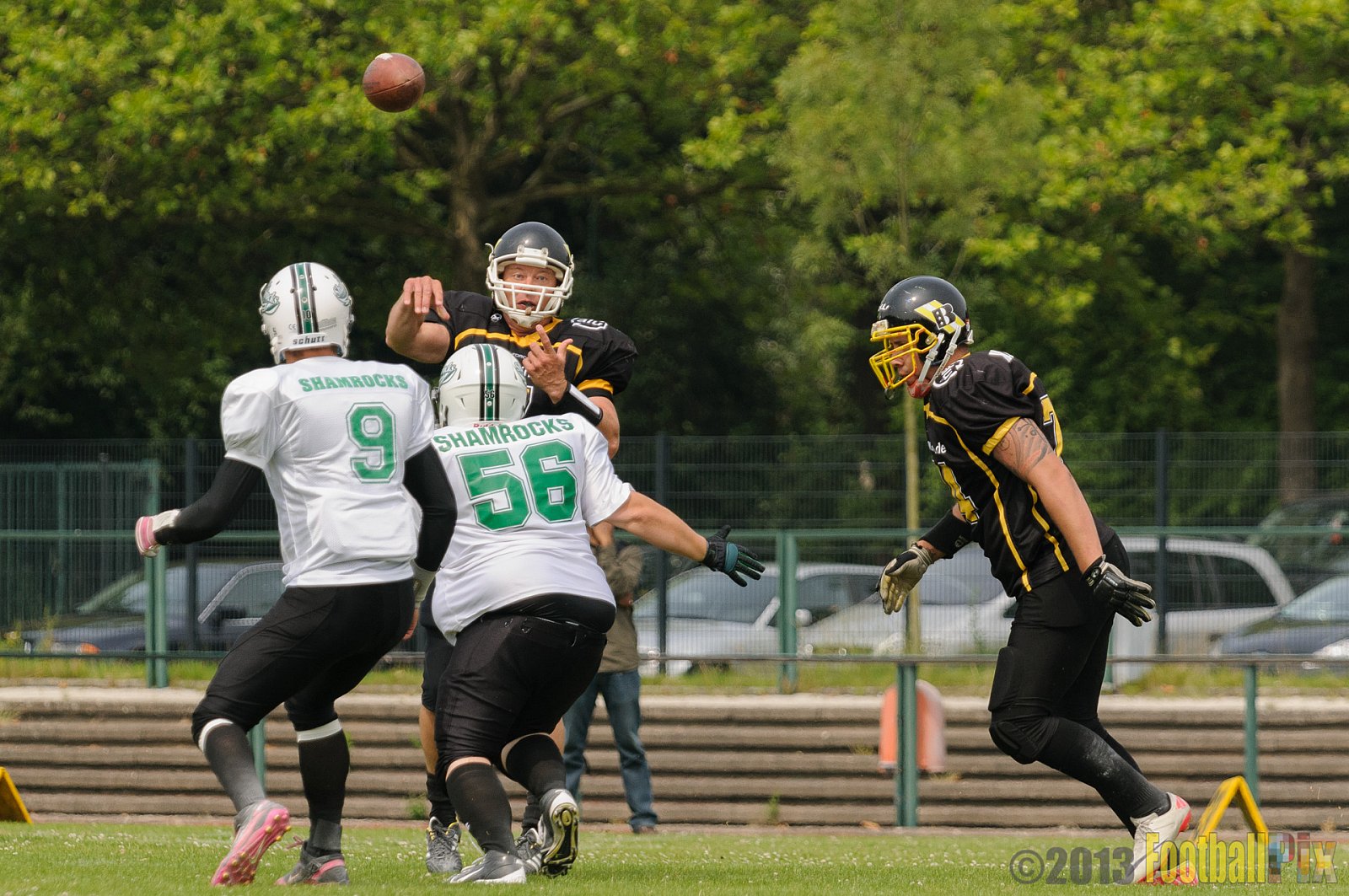 Düsseldorf Bulldozer vs. Mülheim Shamrocks - 14.07.2013 Düsseldorf Bulldozer vs. Mülheim Shamrocks (34:0) 