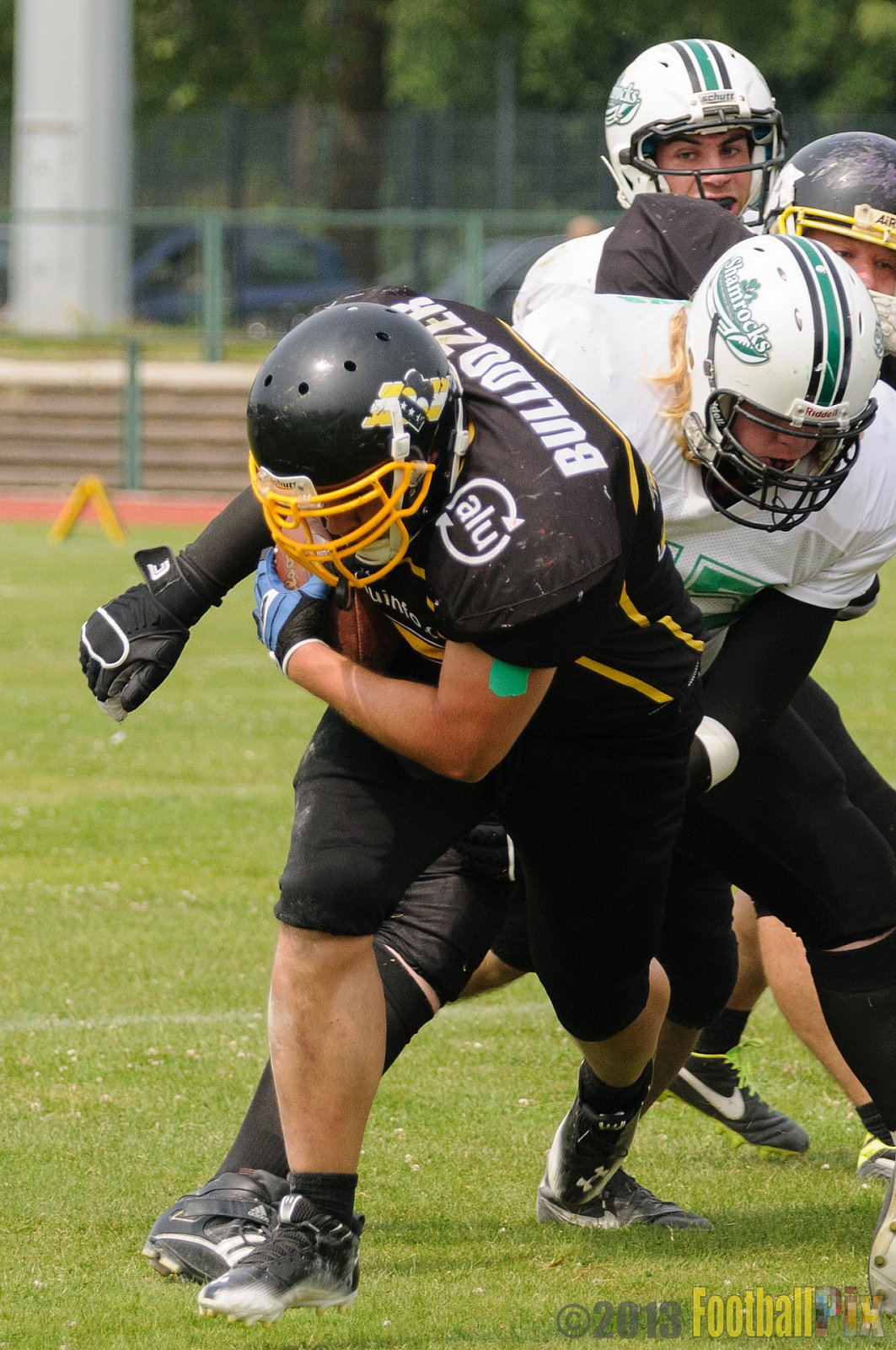 Düsseldorf Bulldozer vs. Mülheim Shamrocks - 14.07.2013 Düsseldorf Bulldozer vs. Mülheim Shamrocks (34:0) 
