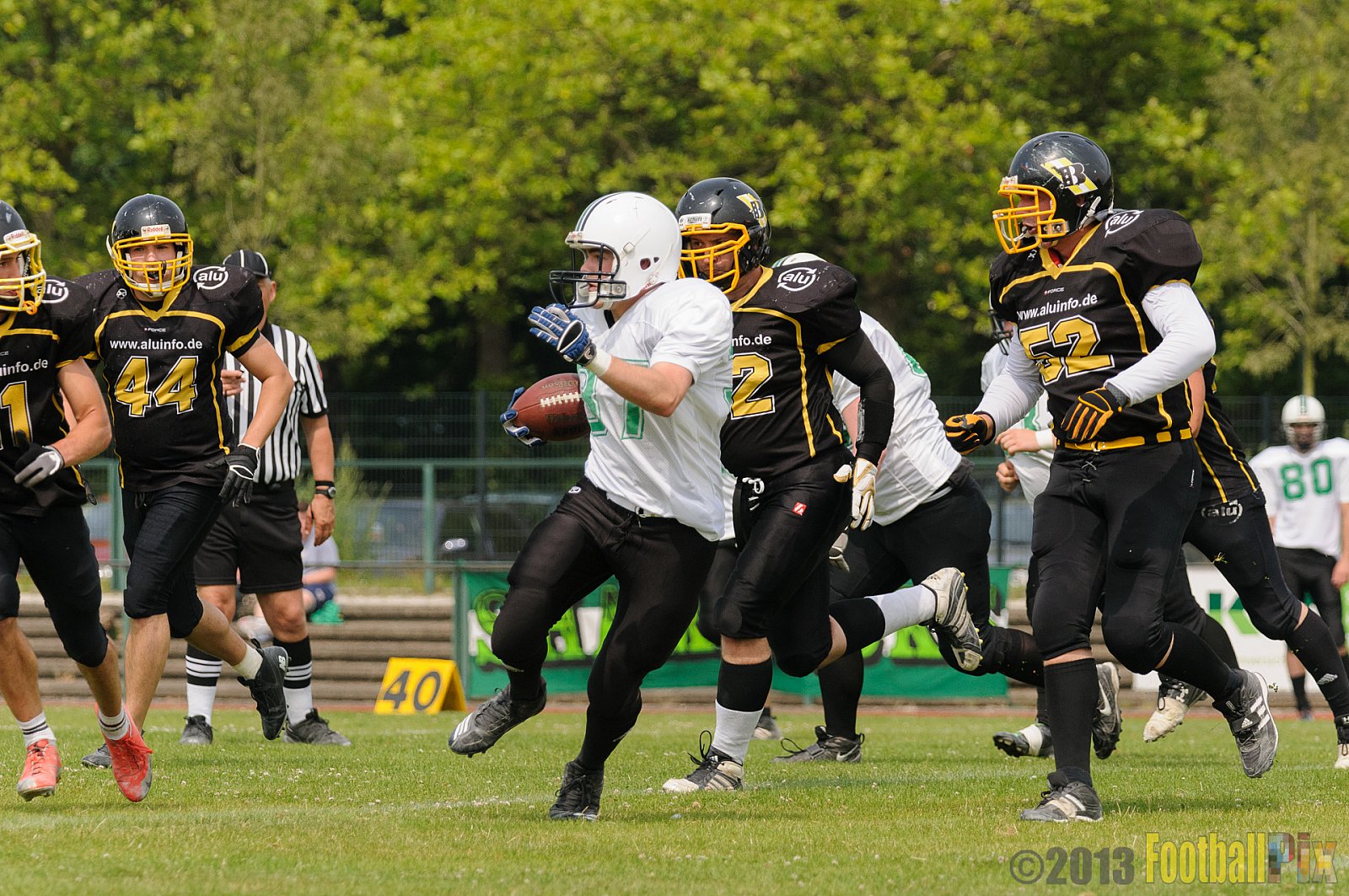Düsseldorf Bulldozer vs. Mülheim Shamrocks - 14.07.2013 Düsseldorf Bulldozer vs. Mülheim Shamrocks (34:0) 