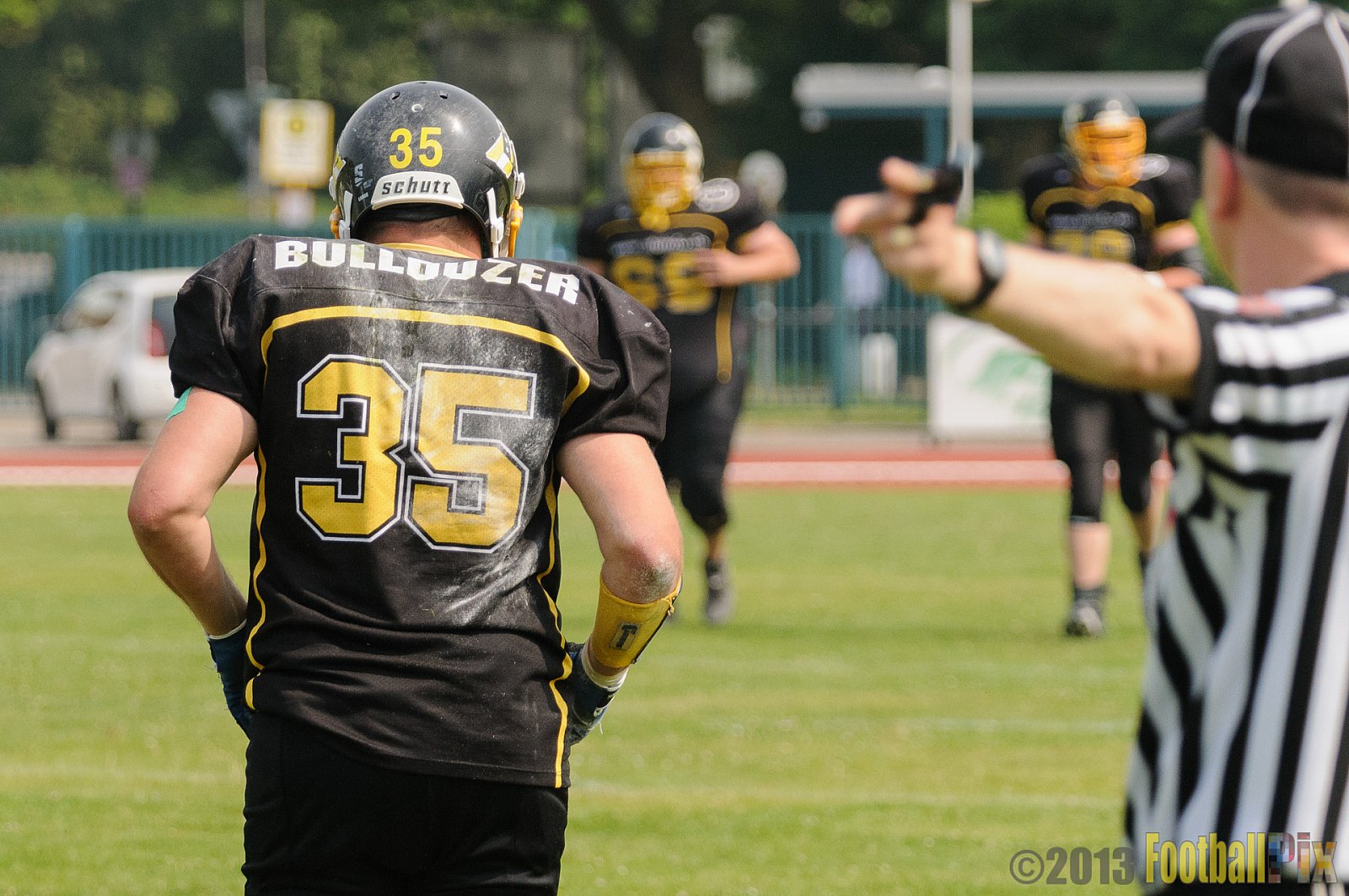 Düsseldorf Bulldozer vs. Mülheim Shamrocks - 14.07.2013 Düsseldorf Bulldozer vs. Mülheim Shamrocks (34:0) 