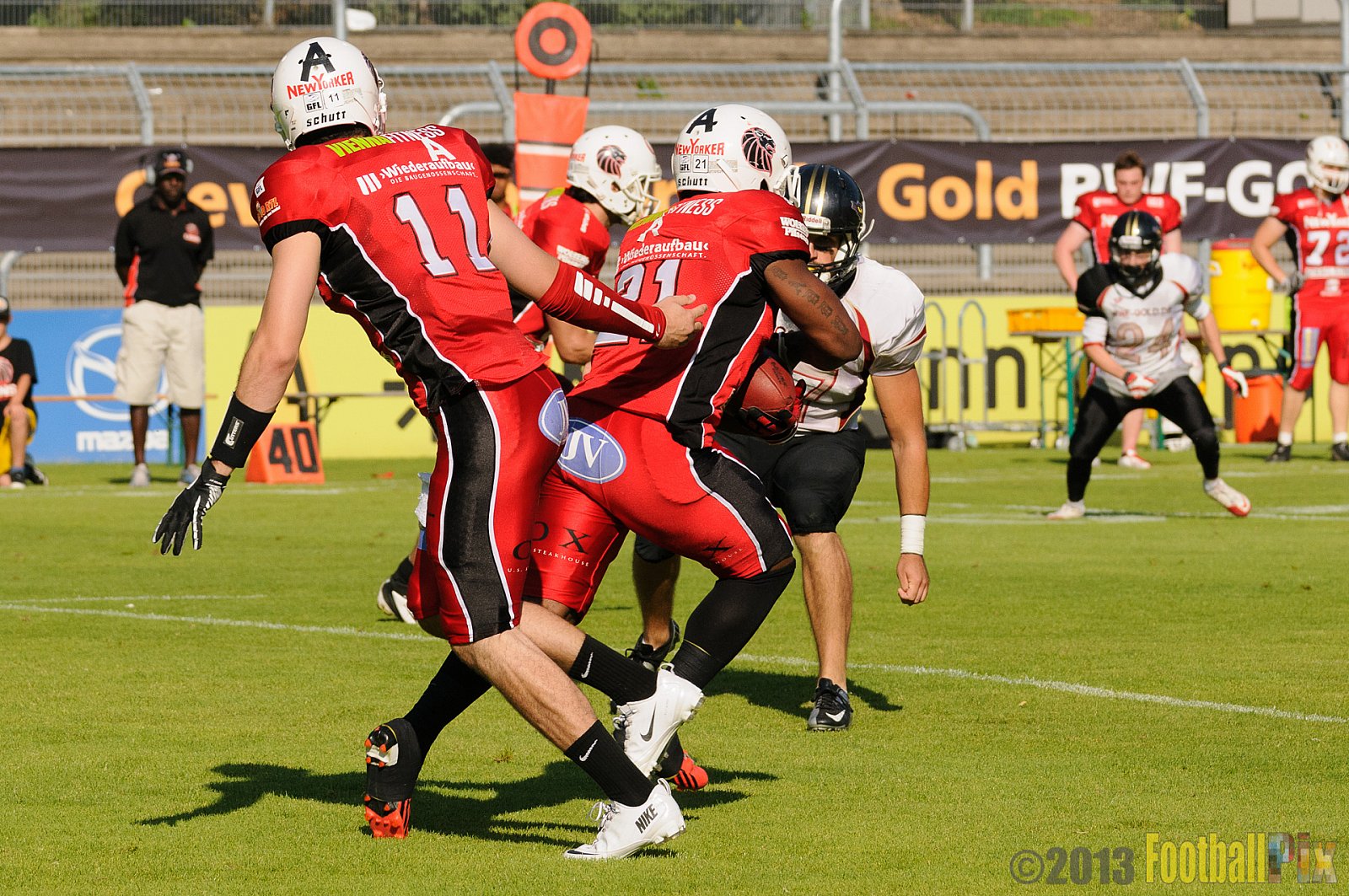 Cologne Falcons vs. Braunschweig FFC (New Yorker Lions) - 20.07.2013 GFL Nord: Cologne Falcons vs. Braunschweig FFC (New Yorker Lions) (13:56) 