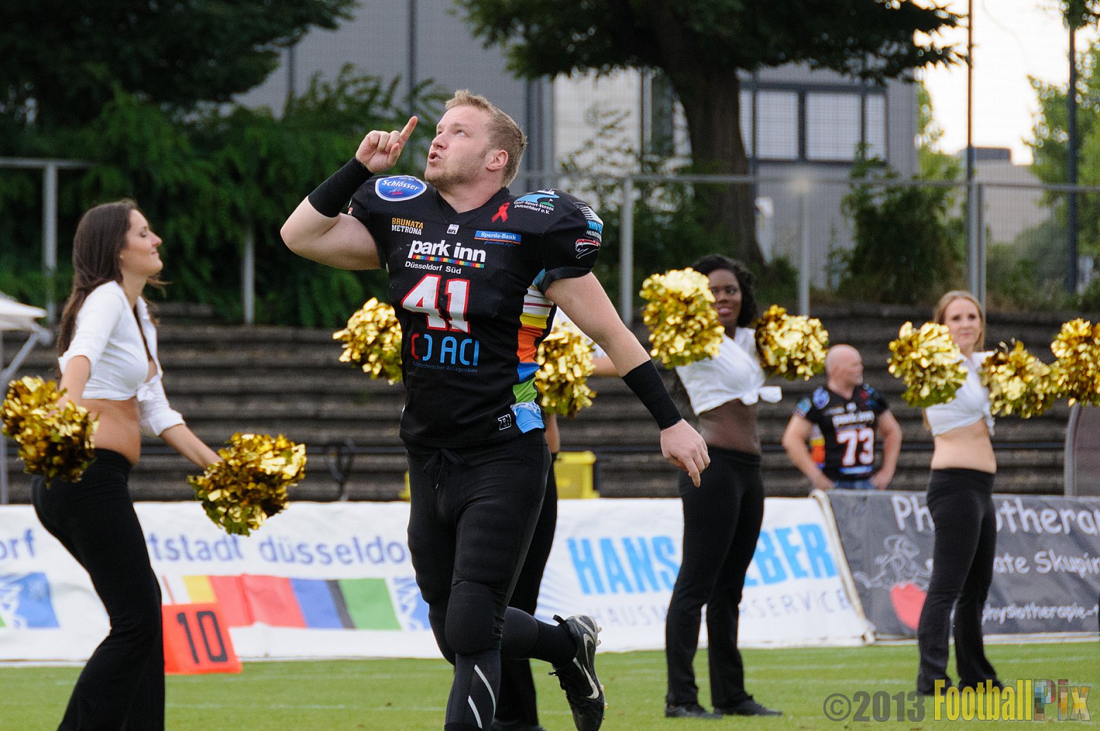 Düsseldorf Panther vs. Hamburg Blue Devils - 10.08.2013 GFL Nord: Düsseldorf Panther vs. Hamburg Blue Devils (28:9) 