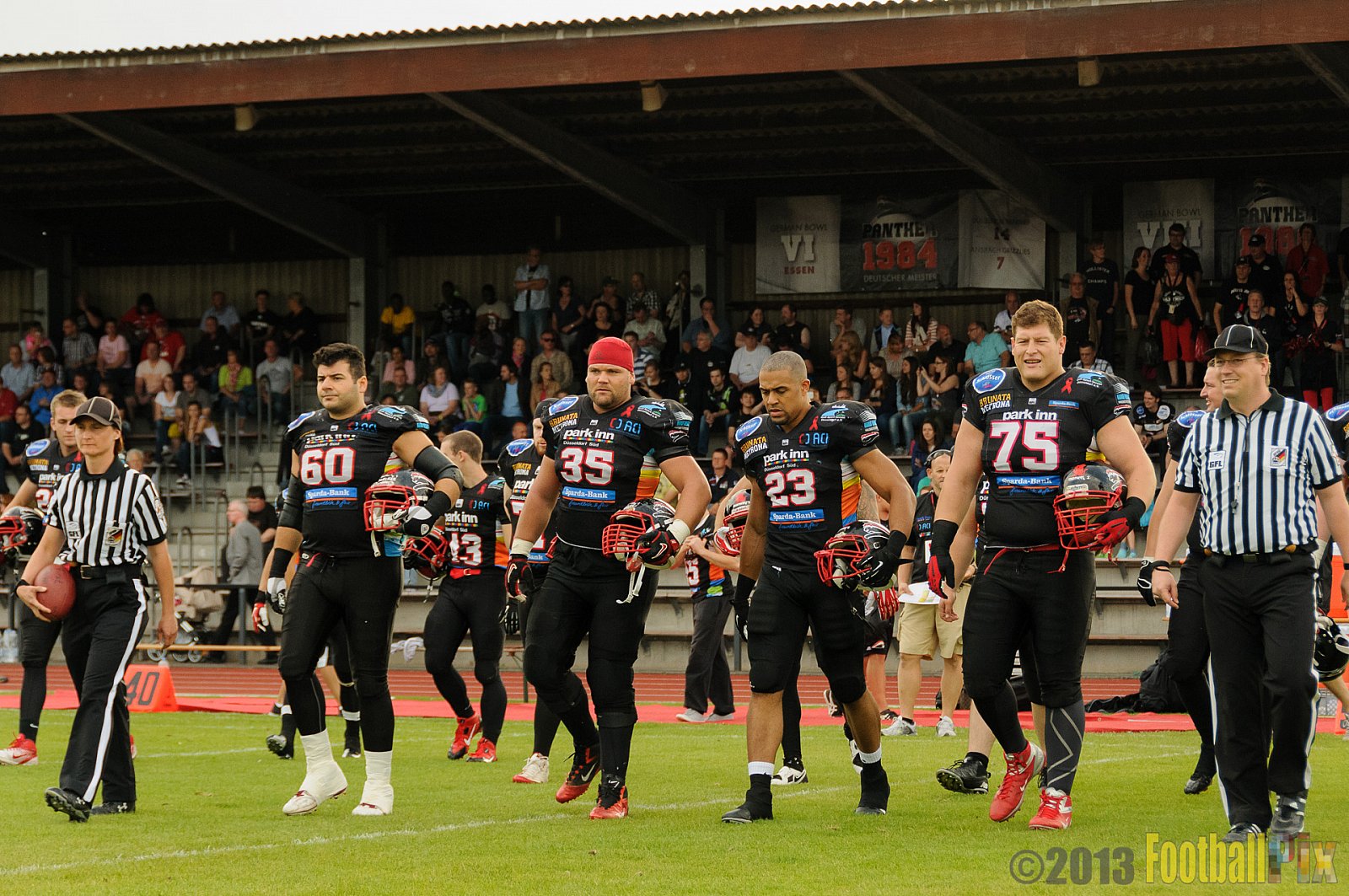 Düsseldorf Panther vs. Hamburg Blue Devils - 10.08.2013 GFL Nord: Düsseldorf Panther vs. Hamburg Blue Devils (28:9) 
