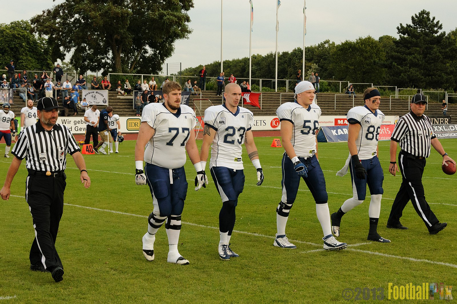 Düsseldorf Panther vs. Hamburg Blue Devils - 10.08.2013 GFL Nord: Düsseldorf Panther vs. Hamburg Blue Devils (28:9) 