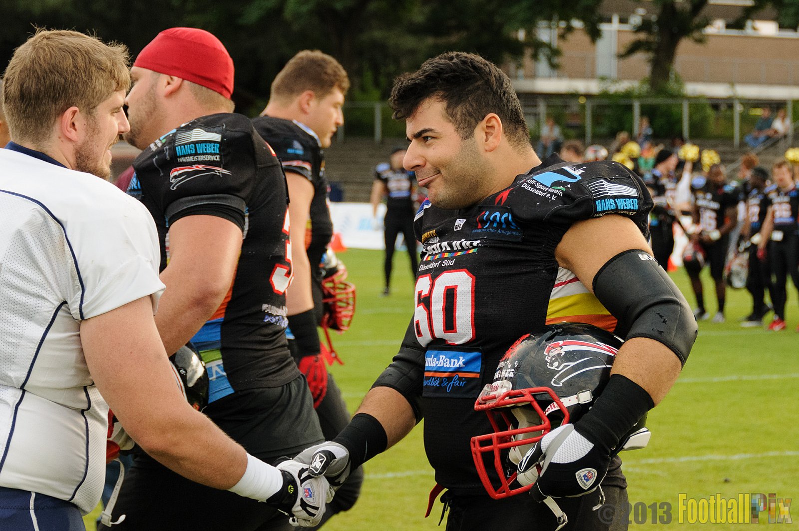 Düsseldorf Panther vs. Hamburg Blue Devils - 10.08.2013 GFL Nord: Düsseldorf Panther vs. Hamburg Blue Devils (28:9) 