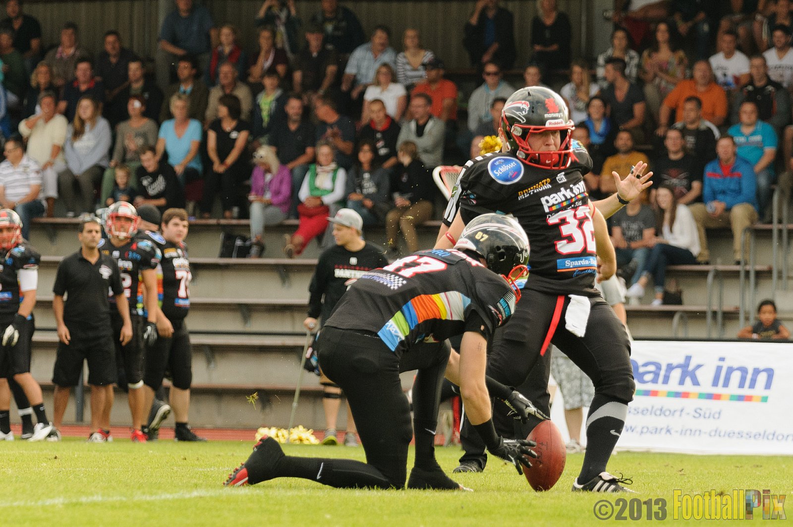 Düsseldorf Panther vs. Hamburg Blue Devils - 10.08.2013 GFL Nord: Düsseldorf Panther vs. Hamburg Blue Devils (28:9) 