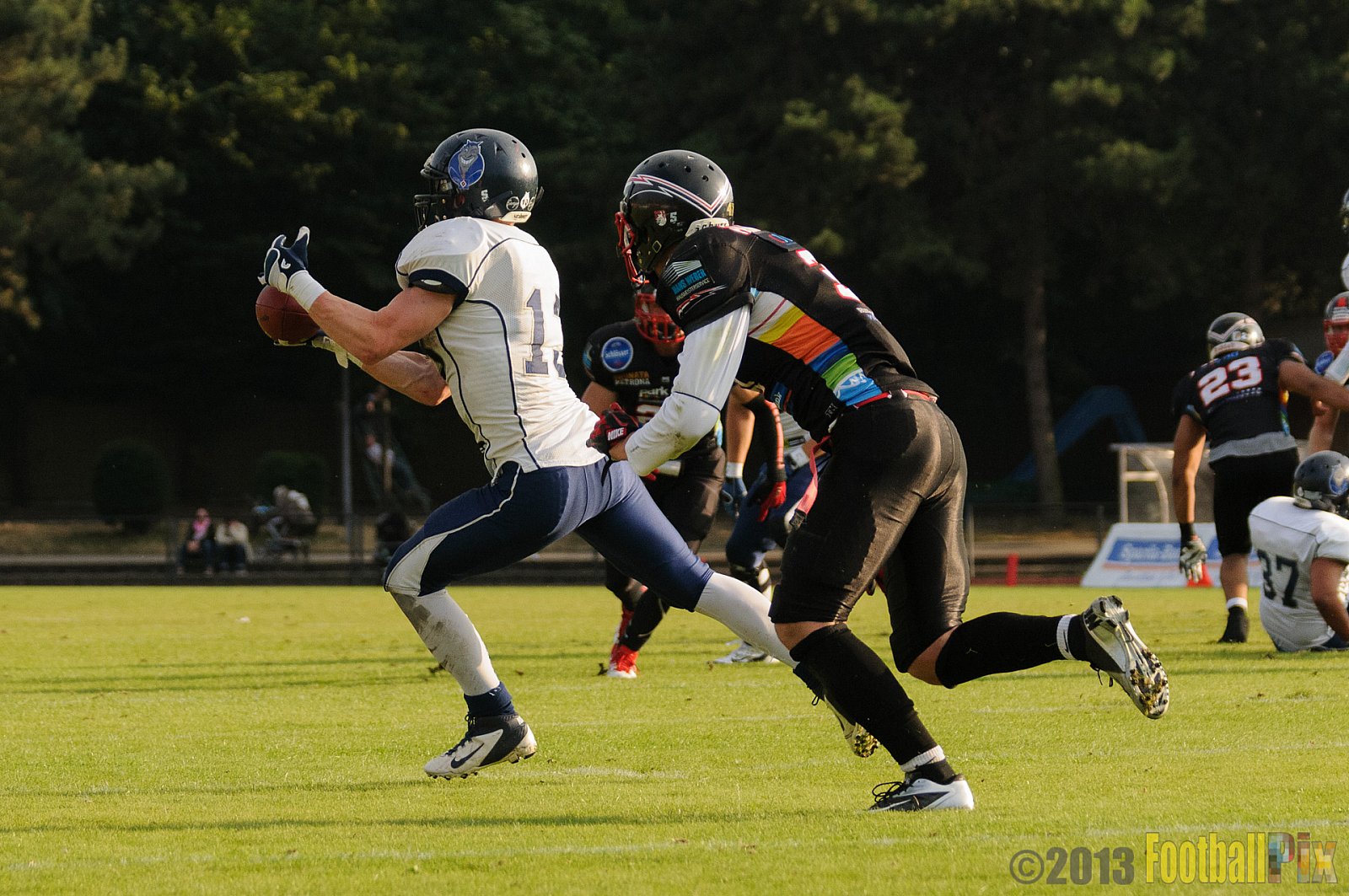 Düsseldorf Panther vs. Hamburg Blue Devils - 10.08.2013 GFL Nord: Düsseldorf Panther vs. Hamburg Blue Devils (28:9) 