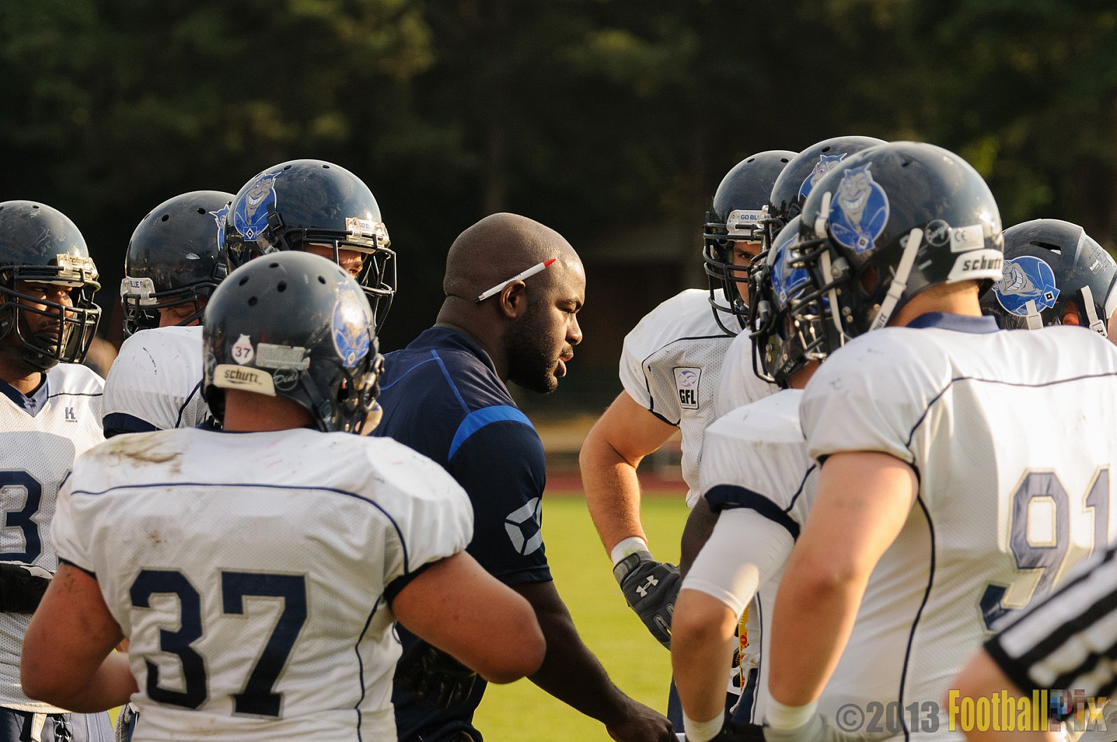 Düsseldorf Panther vs. Hamburg Blue Devils - 10.08.2013 GFL Nord: Düsseldorf Panther vs. Hamburg Blue Devils (28:9) 