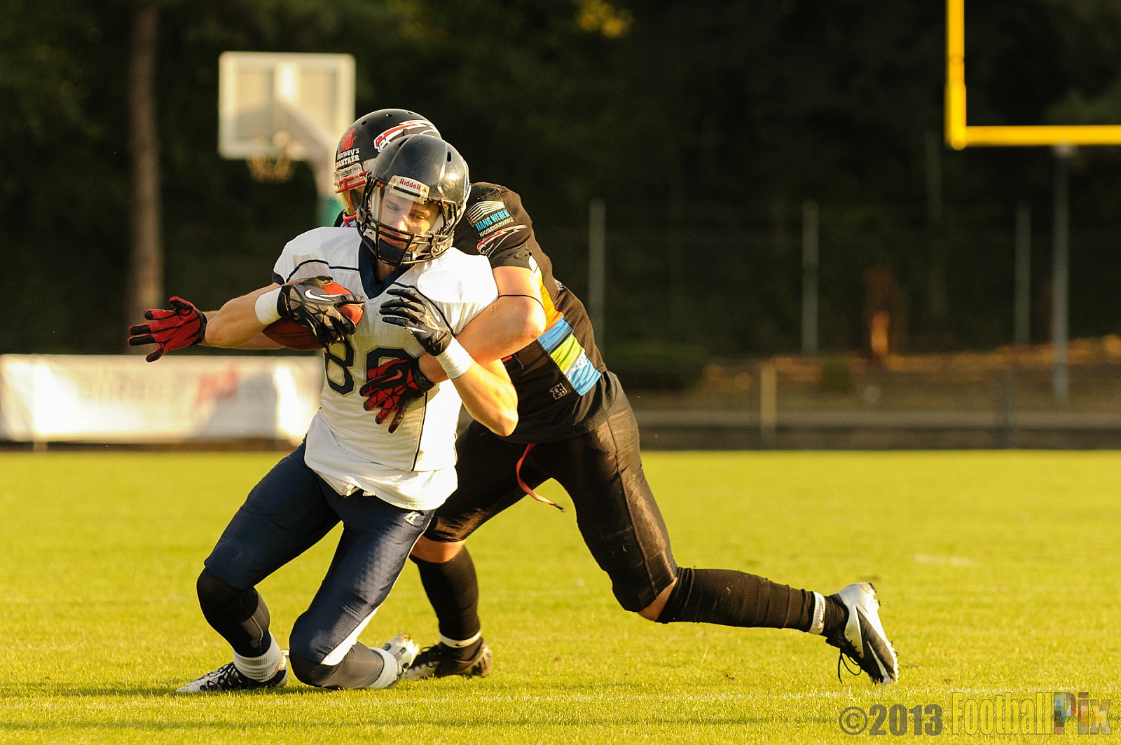 Düsseldorf Panther vs. Hamburg Blue Devils - 10.08.2013 GFL Nord: Düsseldorf Panther vs. Hamburg Blue Devils (28:9) 