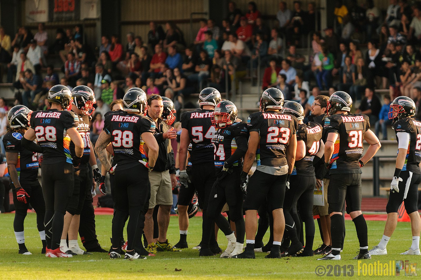 Düsseldorf Panther vs. Hamburg Blue Devils - 10.08.2013 GFL Nord: Düsseldorf Panther vs. Hamburg Blue Devils (28:9) 