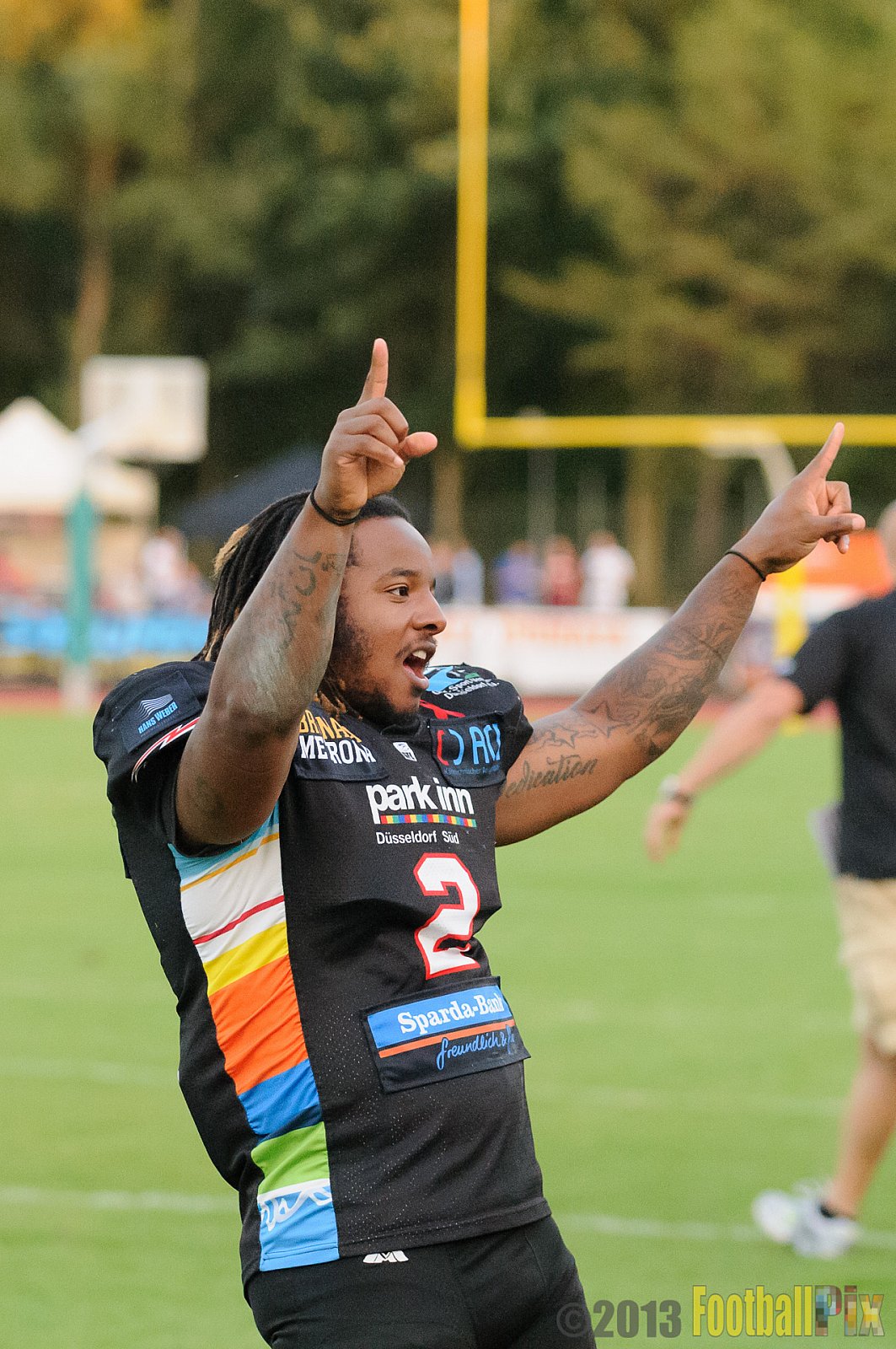 Düsseldorf Panther vs. Hamburg Blue Devils - 10.08.2013 GFL Nord: Düsseldorf Panther vs. Hamburg Blue Devils (28:9) 