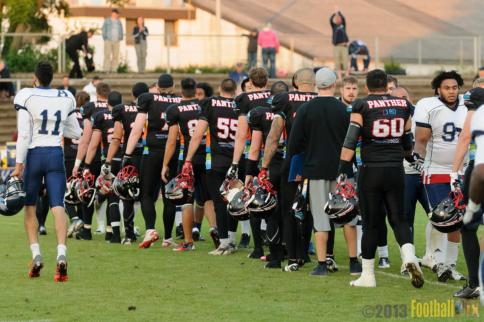 Düsseldorf Panther vs. Hamburg Blue Devils - 10.08.2013 GFL Nord: Düsseldorf Panther vs. Hamburg Blue Devils (28:9) 