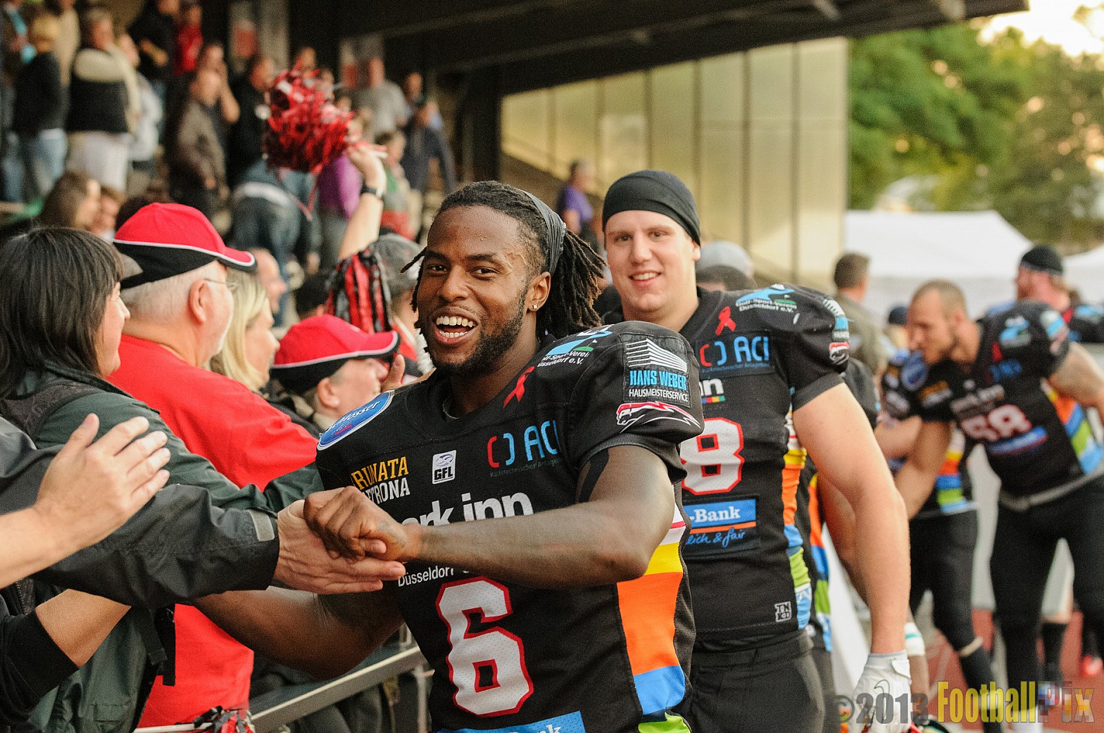 Düsseldorf Panther vs. Hamburg Blue Devils - 10.08.2013 GFL Nord: Düsseldorf Panther vs. Hamburg Blue Devils (28:9) 