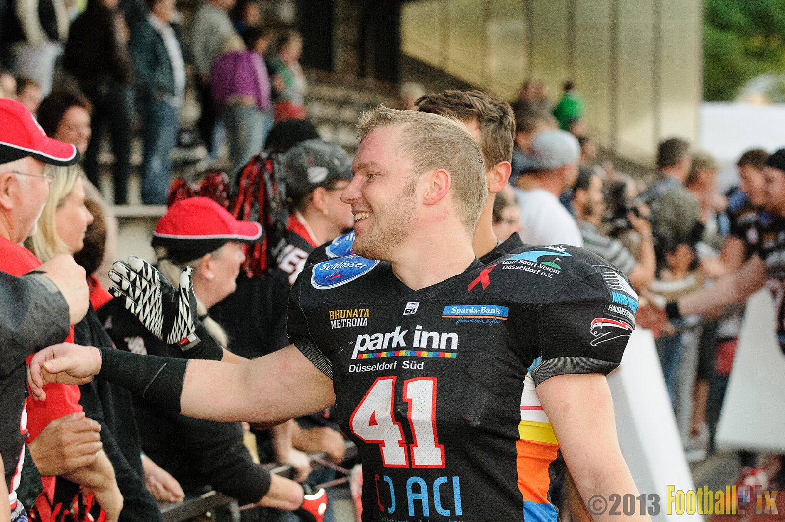 Düsseldorf Panther vs. Hamburg Blue Devils - 10.08.2013 GFL Nord: Düsseldorf Panther vs. Hamburg Blue Devils (28:9) 
