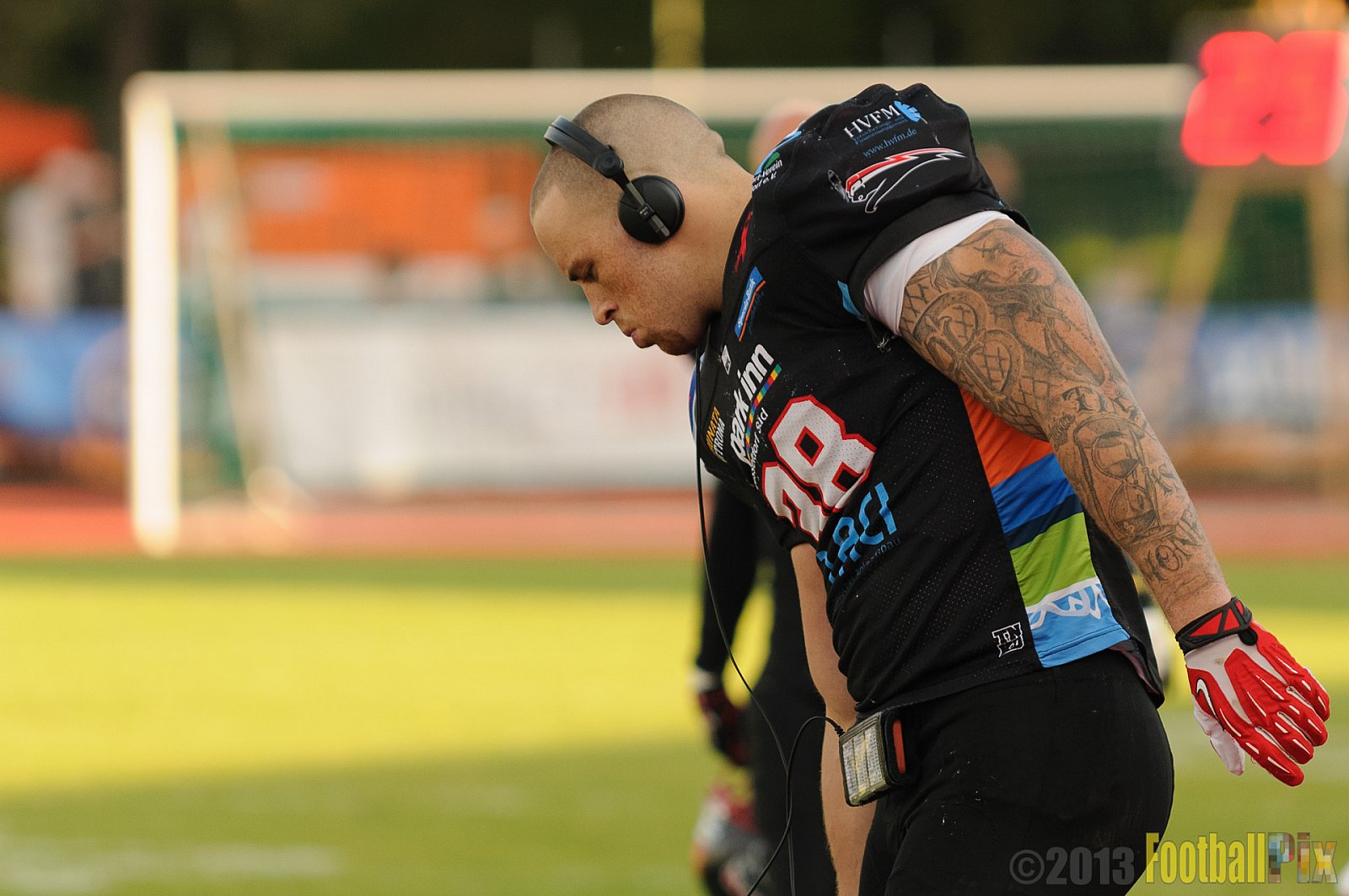 Düsseldorf Panther vs. Cologne Falcons - 31.08.2013 GFL Nord: Düsseldorf Panther vs. Cologne Falcons (28:21) 
