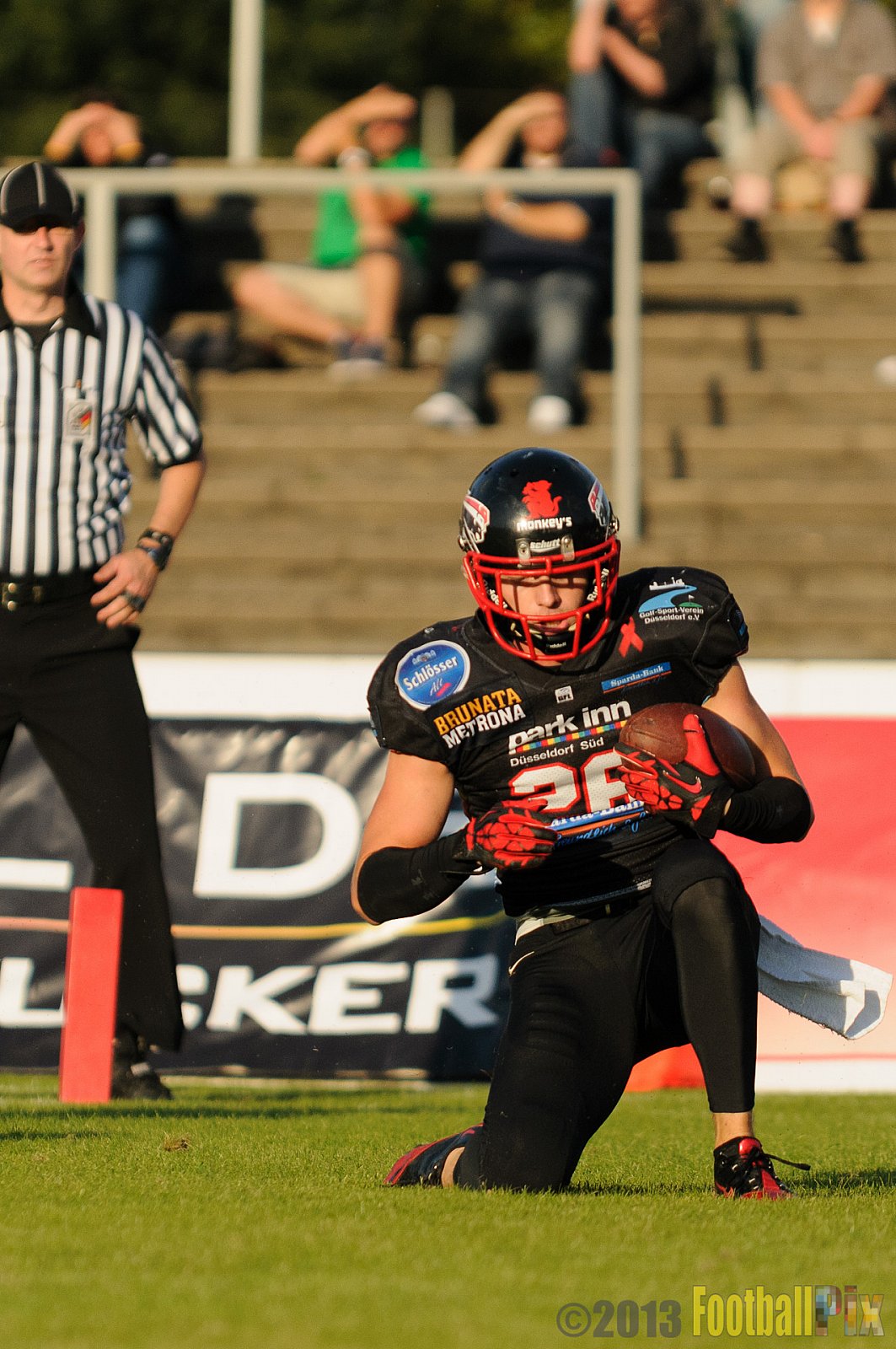 Düsseldorf Panther vs. Cologne Falcons - 31.08.2013 GFL Nord: Düsseldorf Panther vs. Cologne Falcons (28:21) 