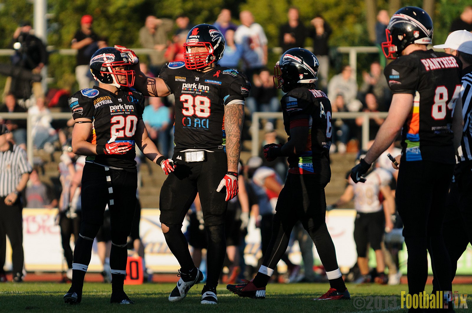Düsseldorf Panther vs. Cologne Falcons - 31.08.2013 GFL Nord: Düsseldorf Panther vs. Cologne Falcons (28:21) 