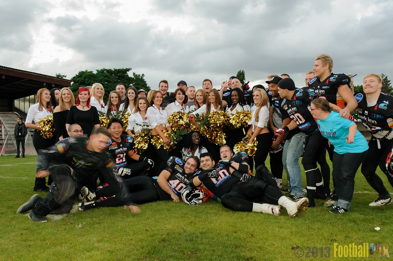 Düsseldorf Panther vs. Cologne Falcons - 31.08.2013 GFL Nord: Düsseldorf Panther vs. Cologne Falcons (28:21) 