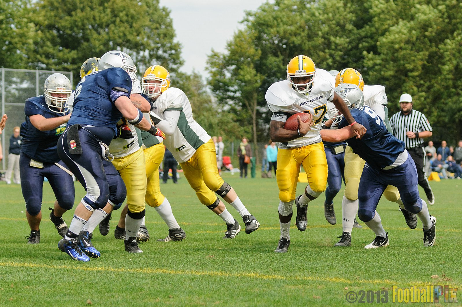 Cologne Crocodiles vs. Bochum Cadets - 01.09.2013 Cologne Crocodiles vs. Bochum Cadets (51:3) 