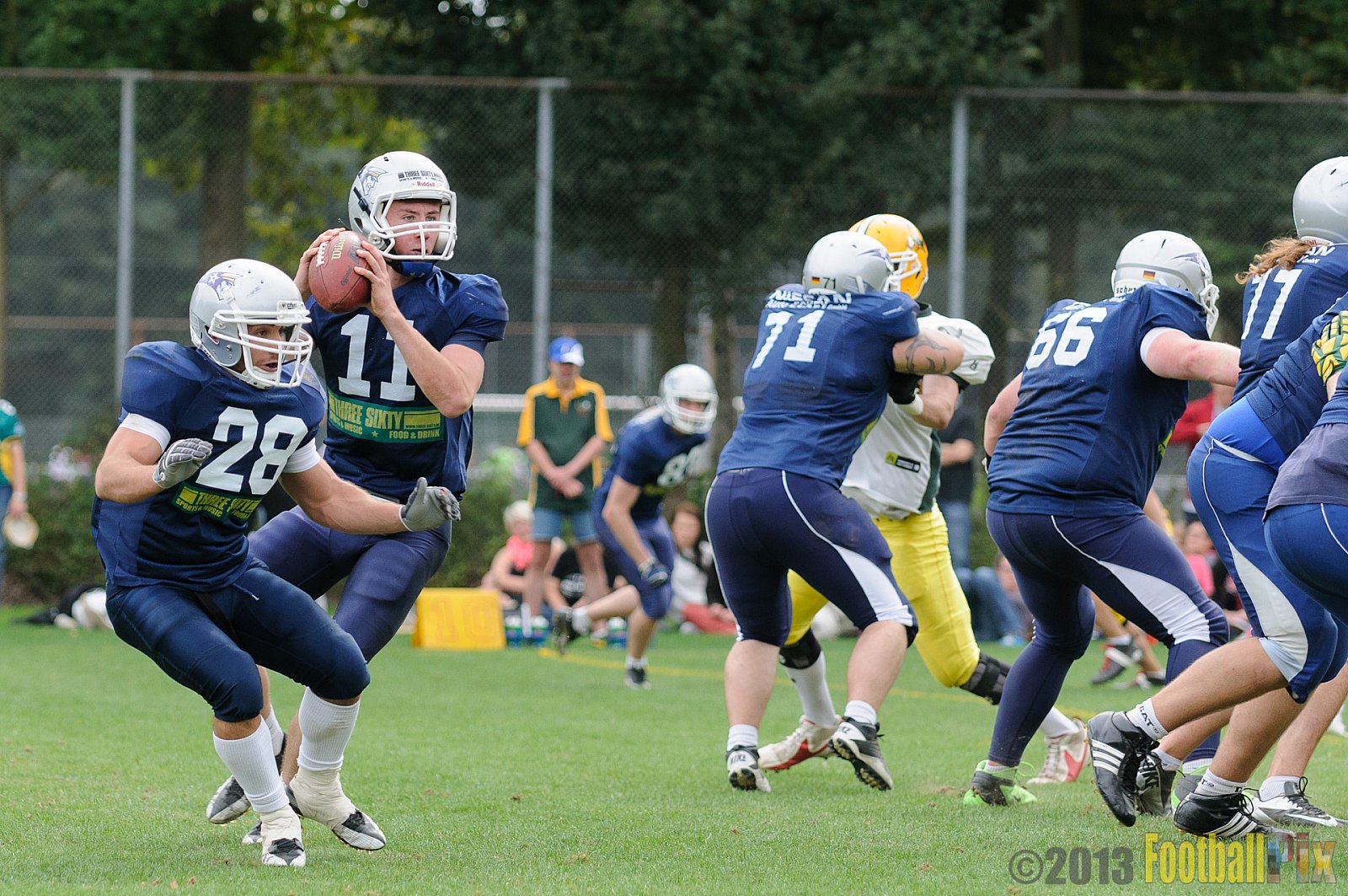 Cologne Crocodiles vs. Bochum Cadets - 01.09.2013 Cologne Crocodiles vs. Bochum Cadets (51:3) 