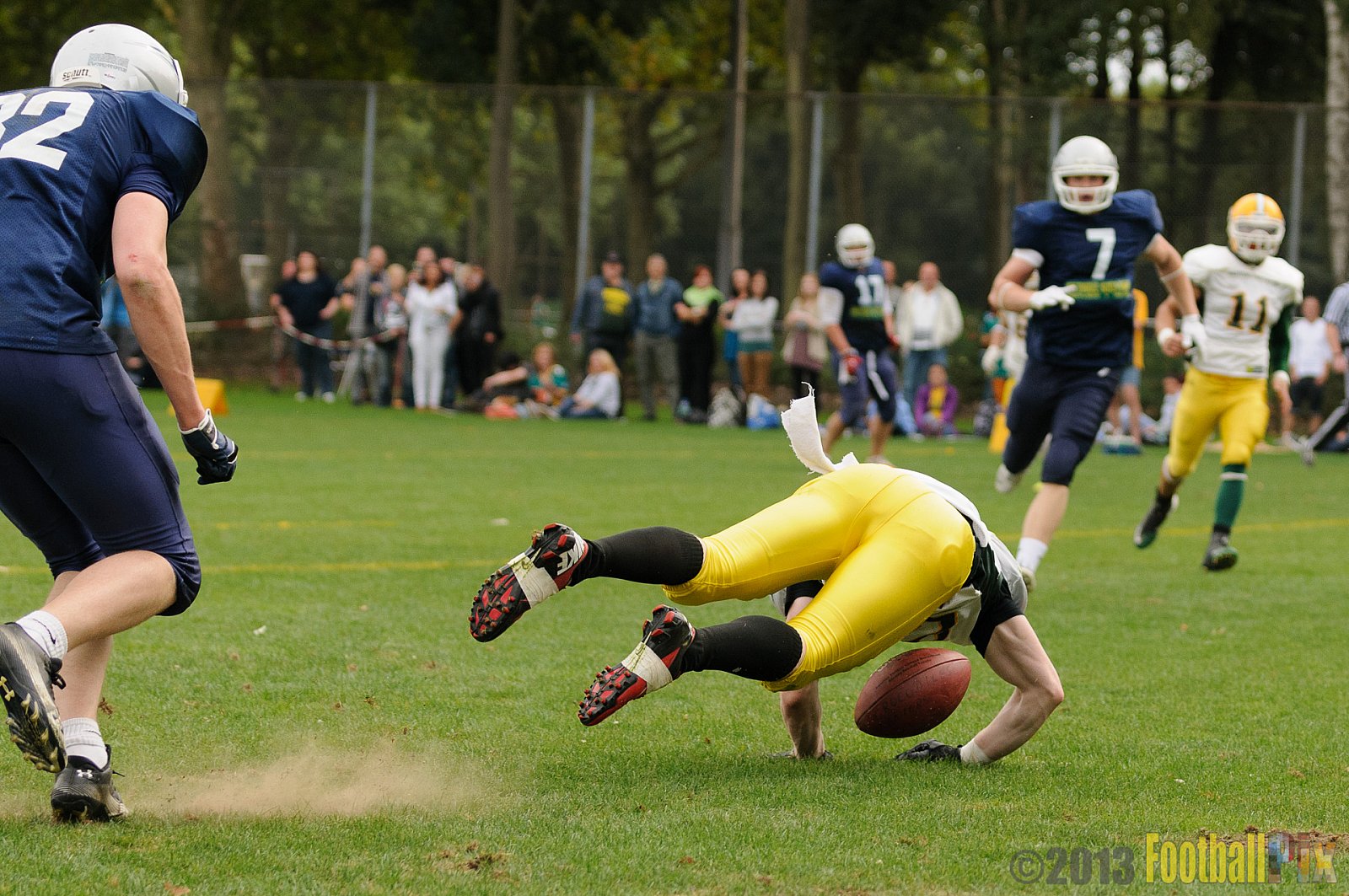 Cologne Crocodiles vs. Bochum Cadets - 01.09.2013 Cologne Crocodiles vs. Bochum Cadets (51:3) 
