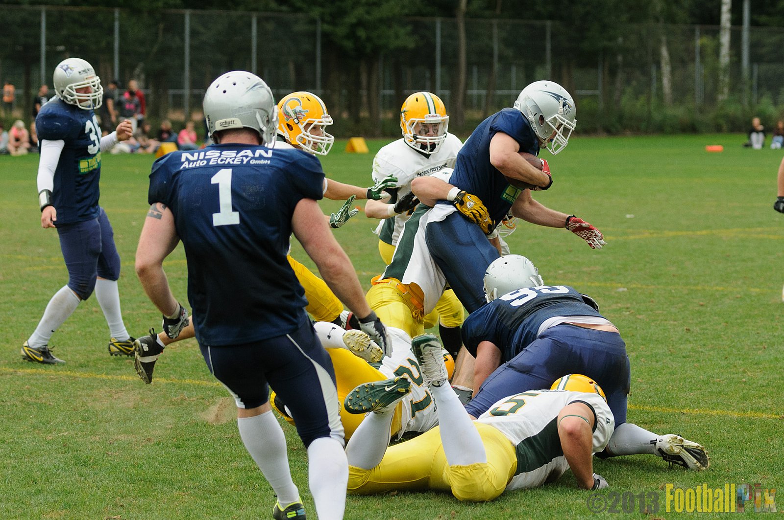 Cologne Crocodiles vs. Bochum Cadets - 01.09.2013 Cologne Crocodiles vs. Bochum Cadets (51:3) 