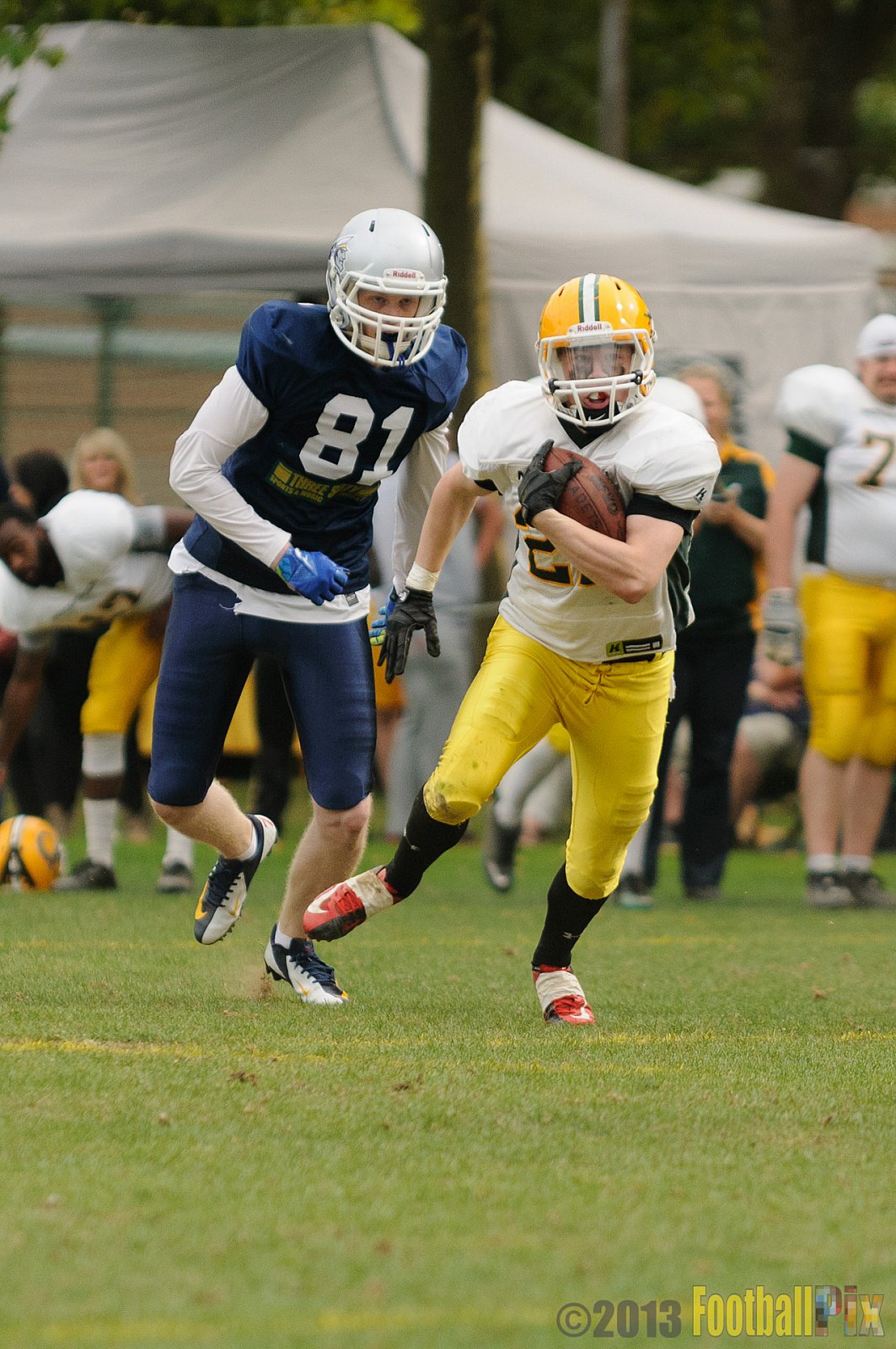 Cologne Crocodiles vs. Bochum Cadets - 01.09.2013 Cologne Crocodiles vs. Bochum Cadets (51:3) 