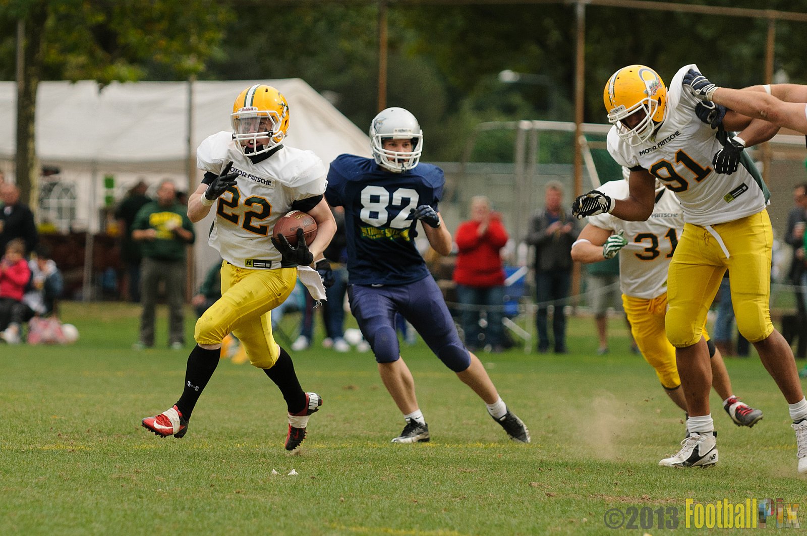 Cologne Crocodiles vs. Bochum Cadets - 01.09.2013 Cologne Crocodiles vs. Bochum Cadets (51:3) 
