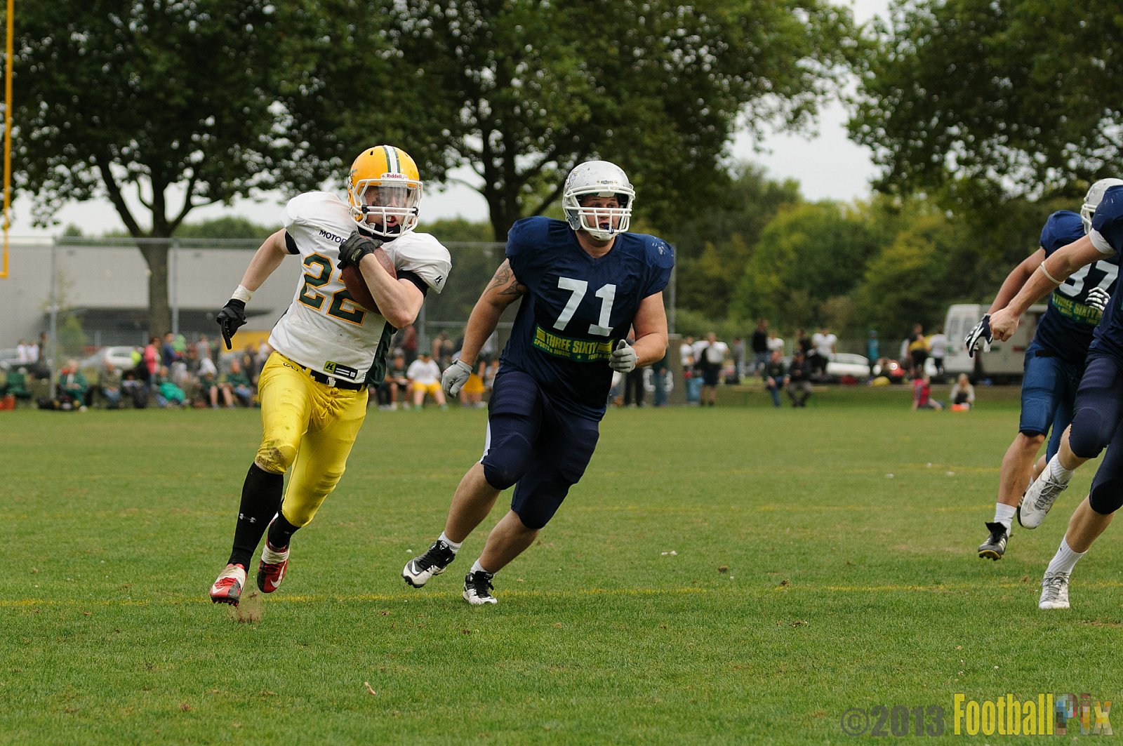 Cologne Crocodiles vs. Bochum Cadets - 01.09.2013 Cologne Crocodiles vs. Bochum Cadets (51:3) 