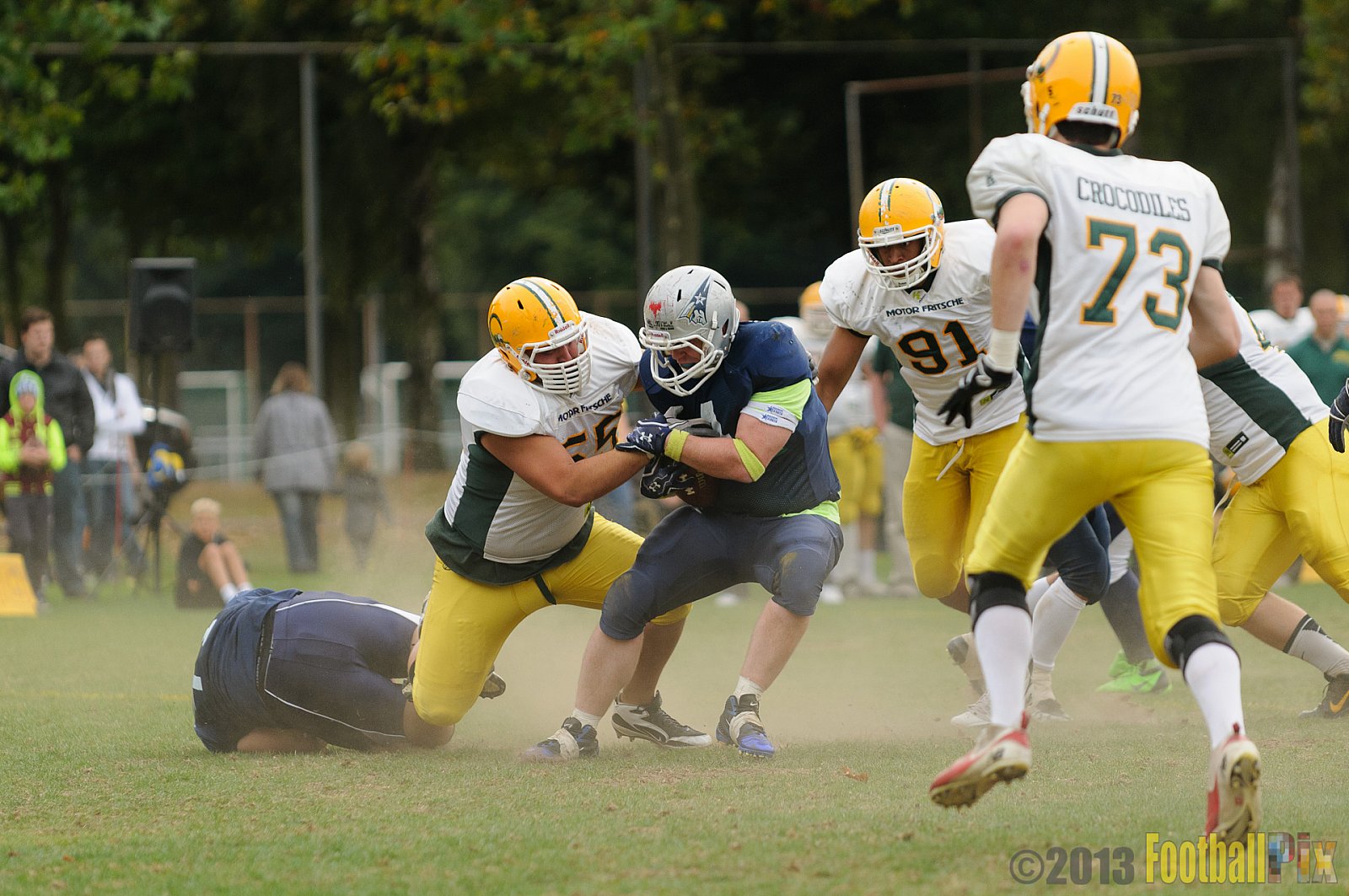 Cologne Crocodiles vs. Bochum Cadets - 01.09.2013 Cologne Crocodiles vs. Bochum Cadets (51:3) 