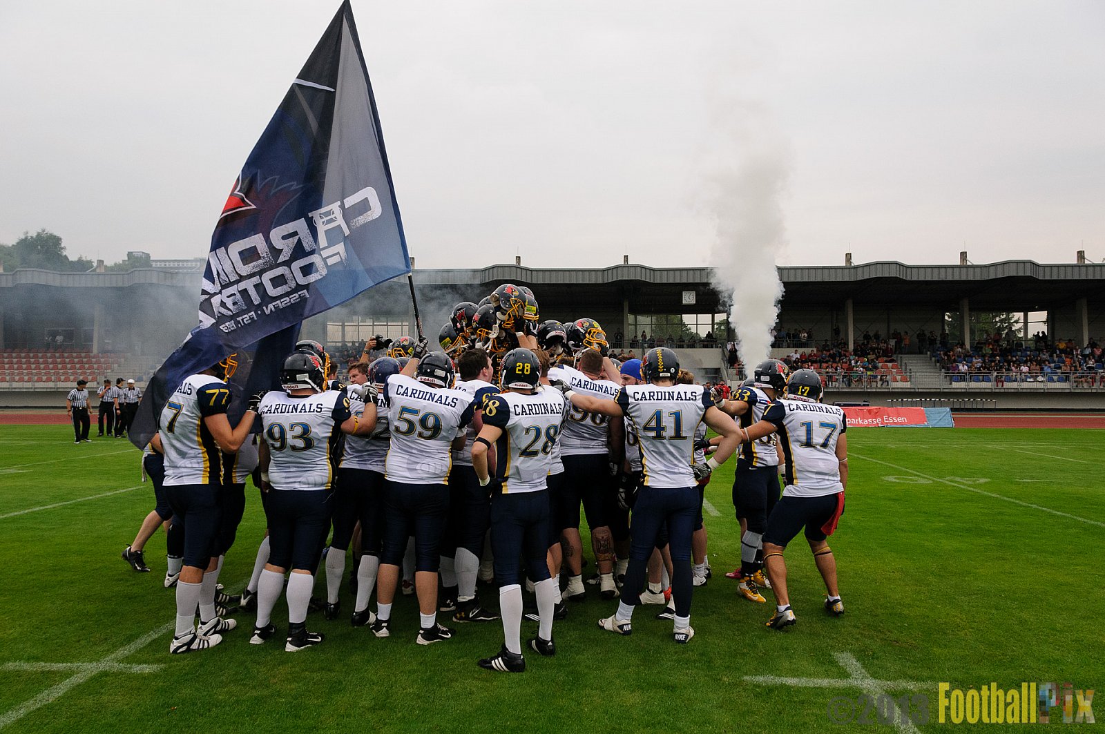 Essen Assindia Cardinals vs. Remscheid Amboss  - 07.09.2013 Essen Assindia Cardinals vs. Remscheid Amboss (13:14) 