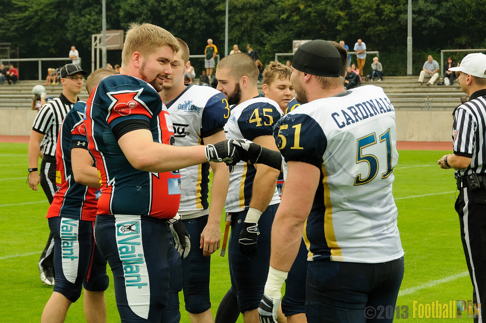 Essen Assindia Cardinals vs. Remscheid Amboss  - 07.09.2013 Essen Assindia Cardinals vs. Remscheid Amboss (13:14) 