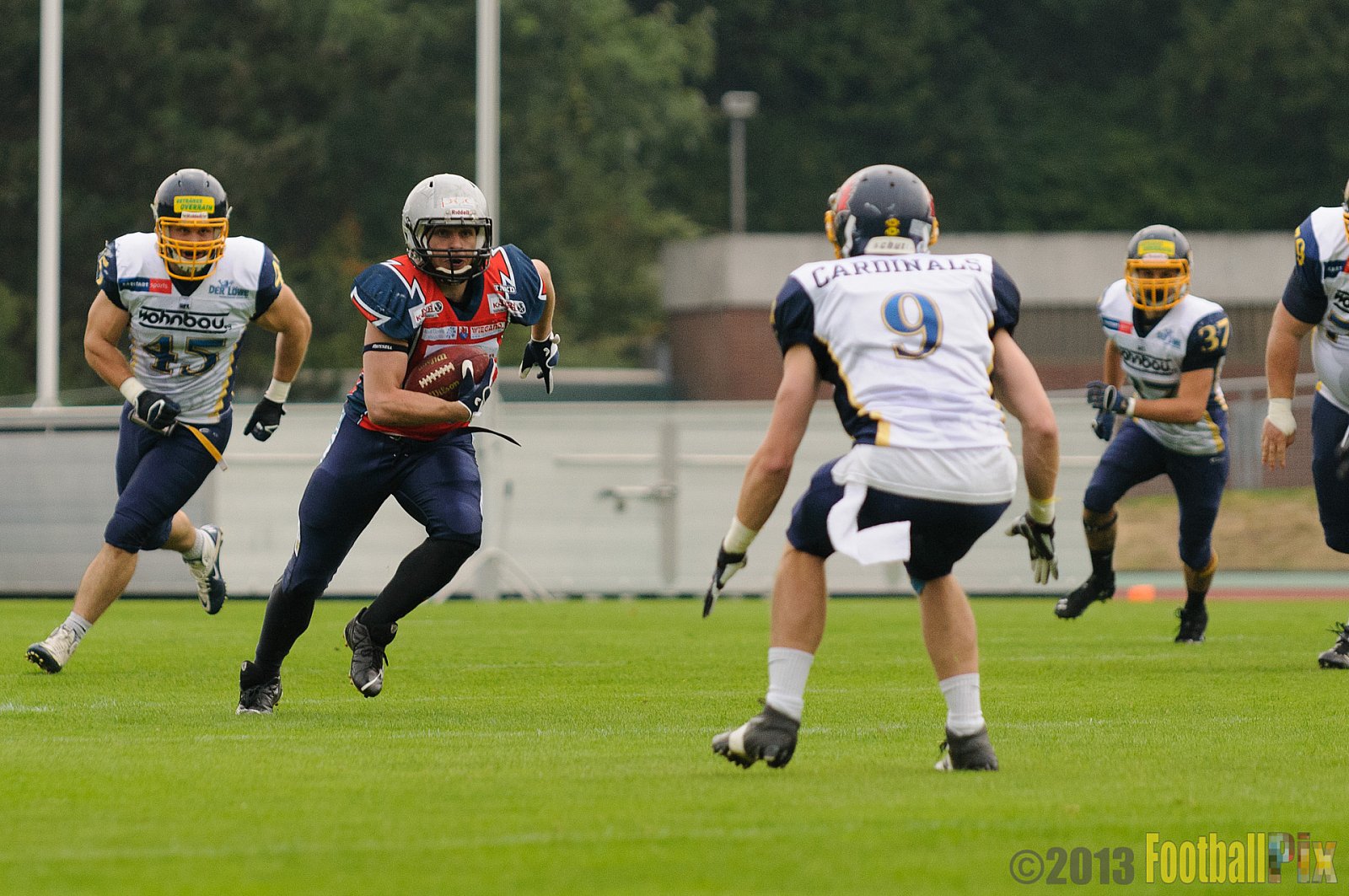Essen Assindia Cardinals vs. Remscheid Amboss  - 07.09.2013 Essen Assindia Cardinals vs. Remscheid Amboss (13:14) 