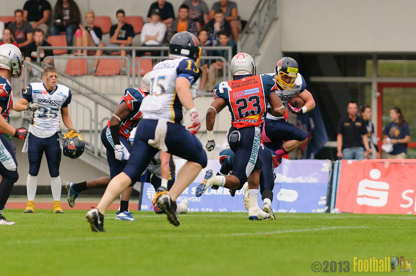 Essen Assindia Cardinals vs. Remscheid Amboss  - 07.09.2013 Essen Assindia Cardinals vs. Remscheid Amboss (13:14) 
