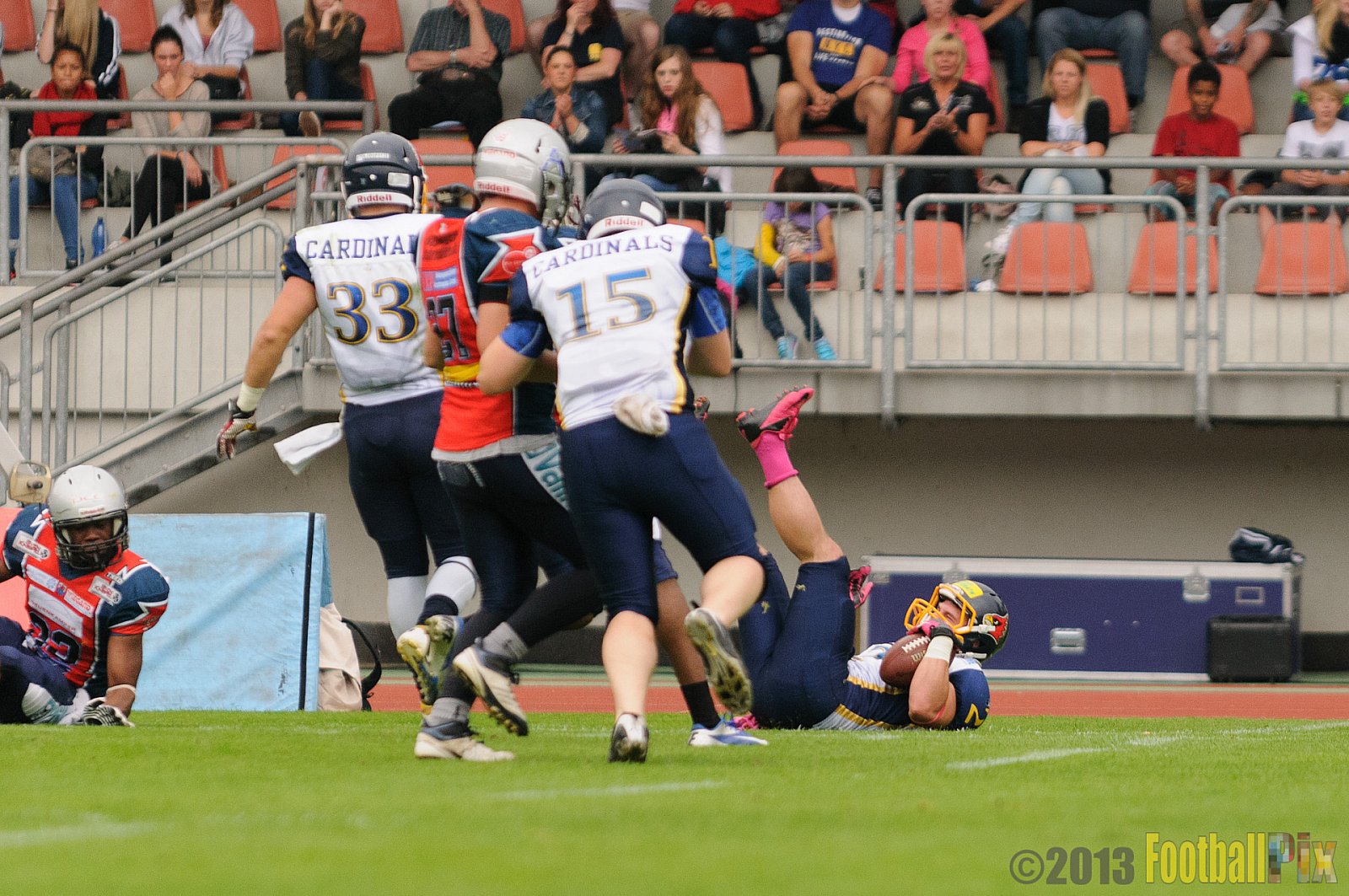 Essen Assindia Cardinals vs. Remscheid Amboss  - 07.09.2013 Essen Assindia Cardinals vs. Remscheid Amboss (13:14) 