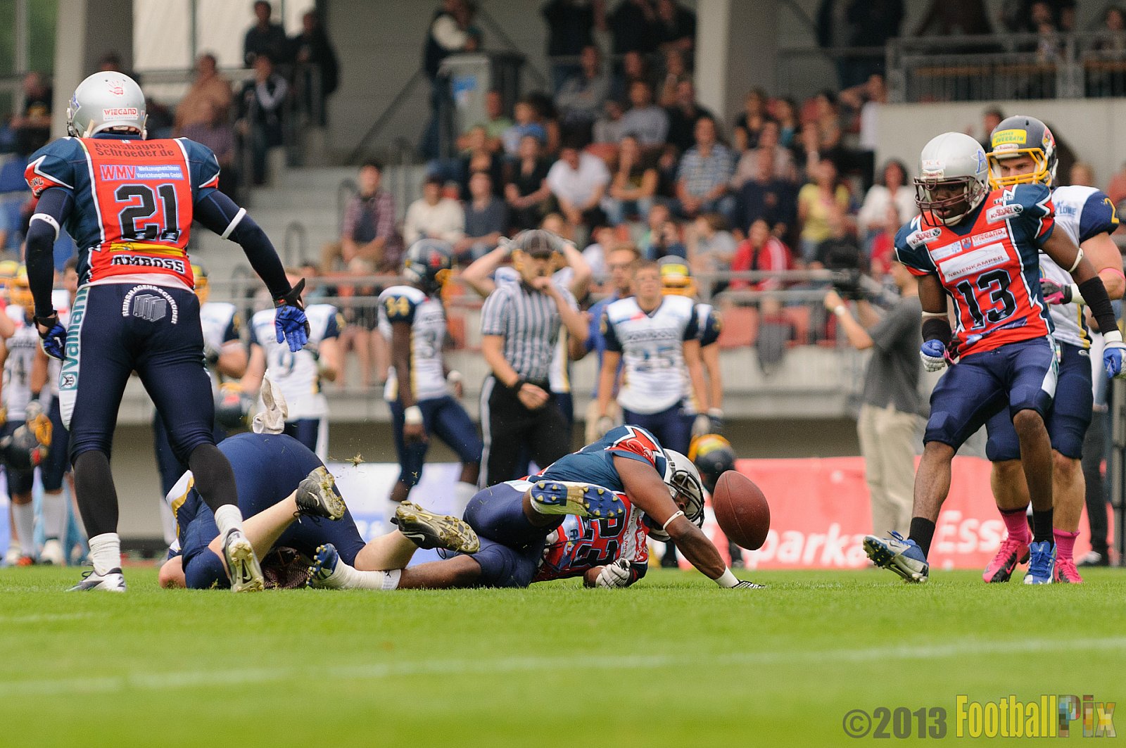 Essen Assindia Cardinals vs. Remscheid Amboss  - 07.09.2013 Essen Assindia Cardinals vs. Remscheid Amboss (13:14) 