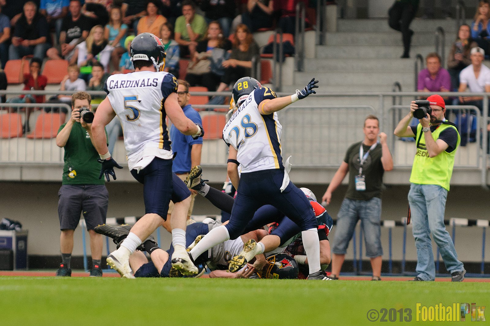 Essen Assindia Cardinals vs. Remscheid Amboss  - 07.09.2013 Essen Assindia Cardinals vs. Remscheid Amboss (13:14) 