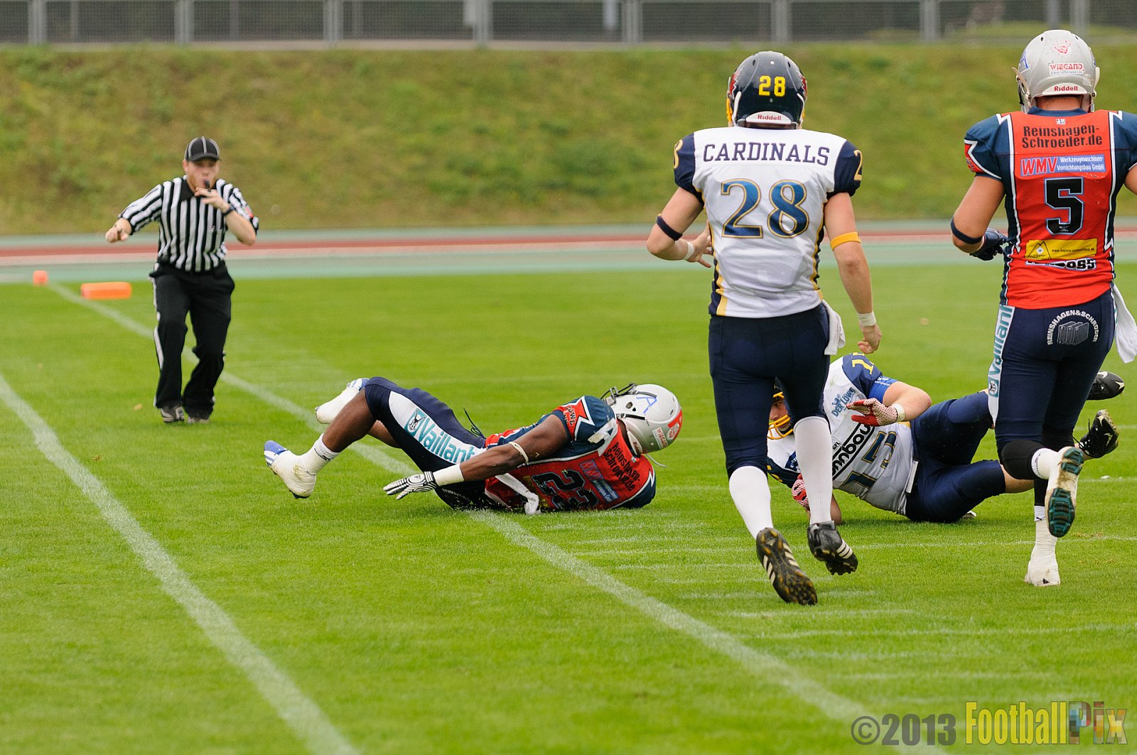 Essen Assindia Cardinals vs. Remscheid Amboss  - 07.09.2013 Essen Assindia Cardinals vs. Remscheid Amboss (13:14) 