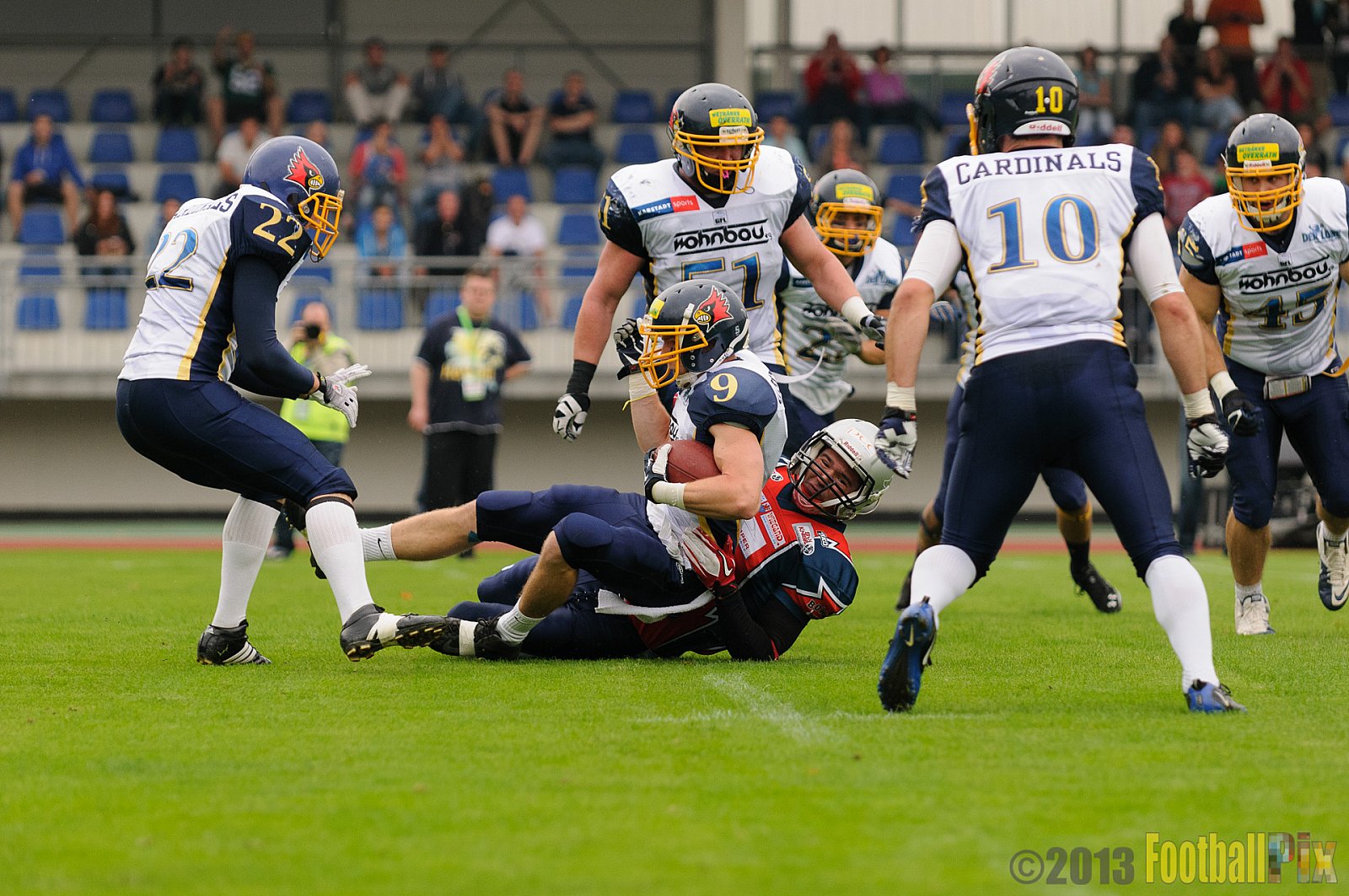 Essen Assindia Cardinals vs. Remscheid Amboss  - 07.09.2013 Essen Assindia Cardinals vs. Remscheid Amboss (13:14) 