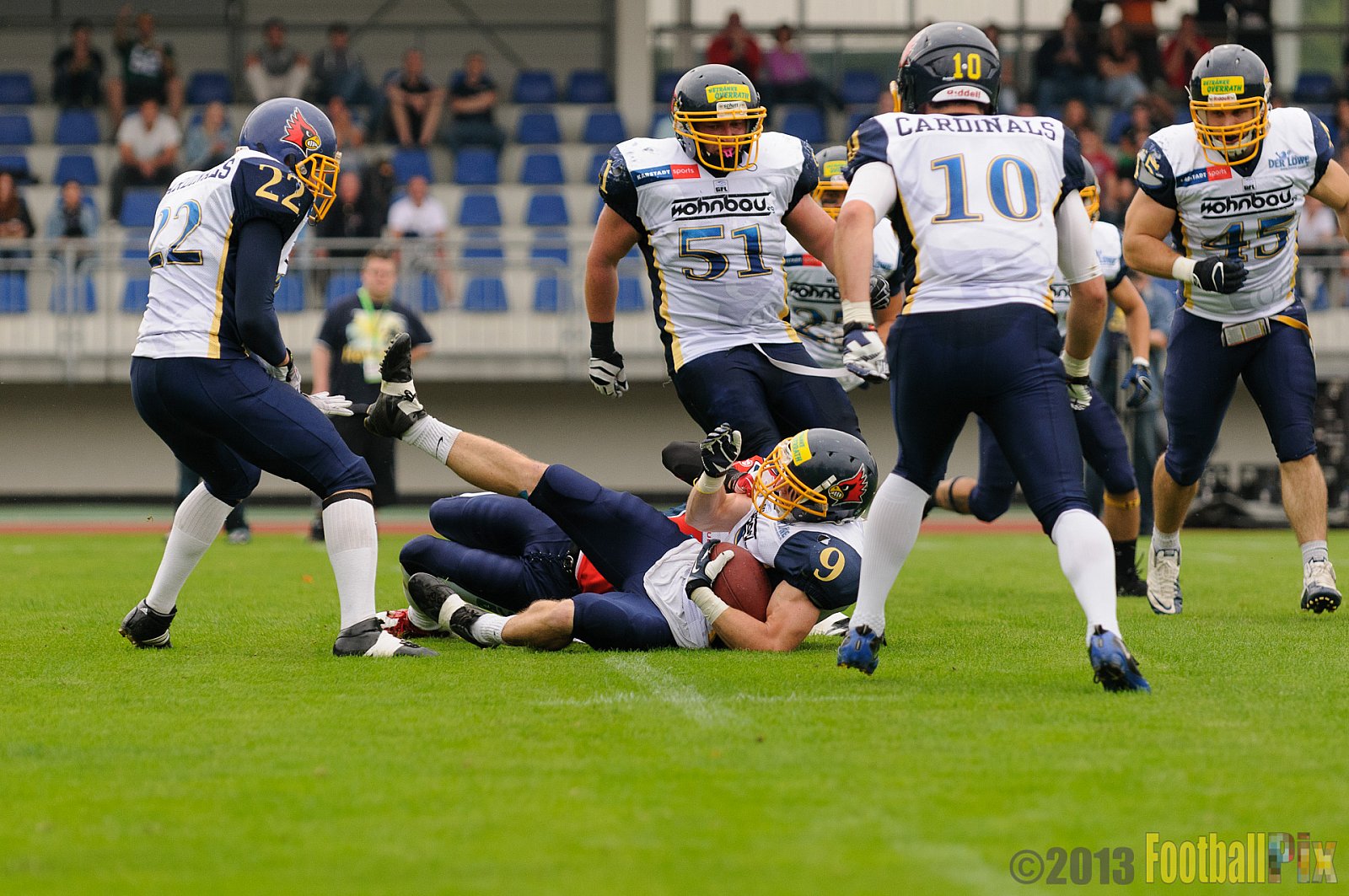 Essen Assindia Cardinals vs. Remscheid Amboss  - 07.09.2013 Essen Assindia Cardinals vs. Remscheid Amboss (13:14) 