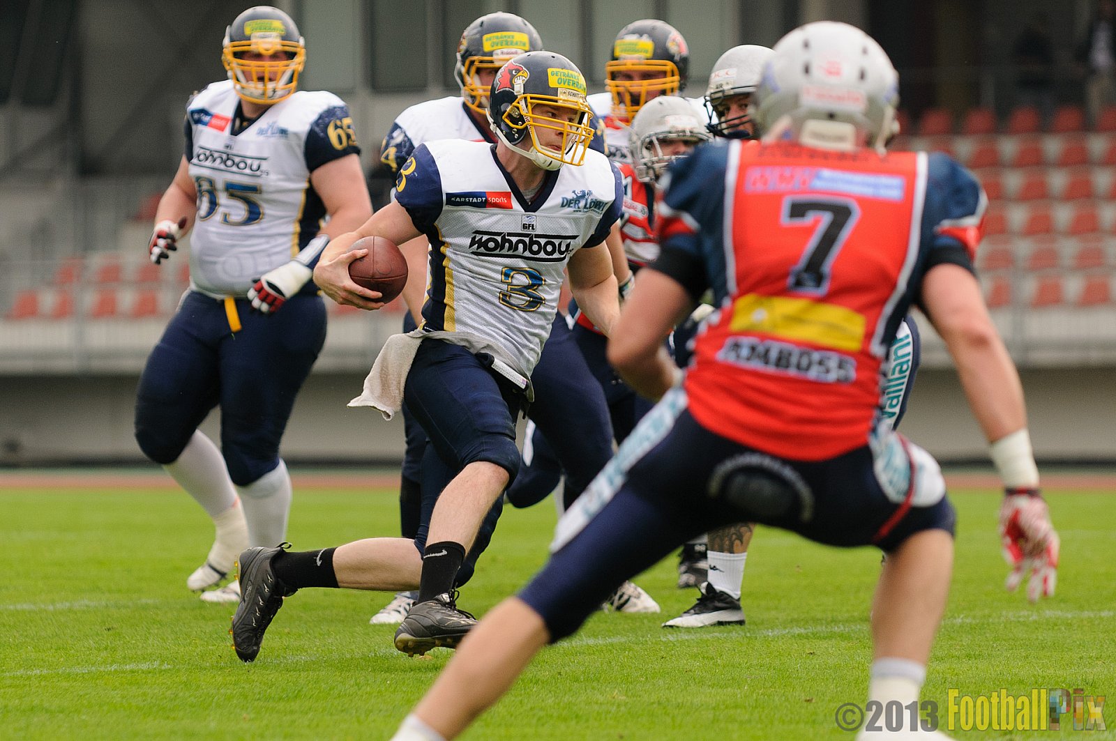 Essen Assindia Cardinals vs. Remscheid Amboss  - 07.09.2013 Essen Assindia Cardinals vs. Remscheid Amboss (13:14) 