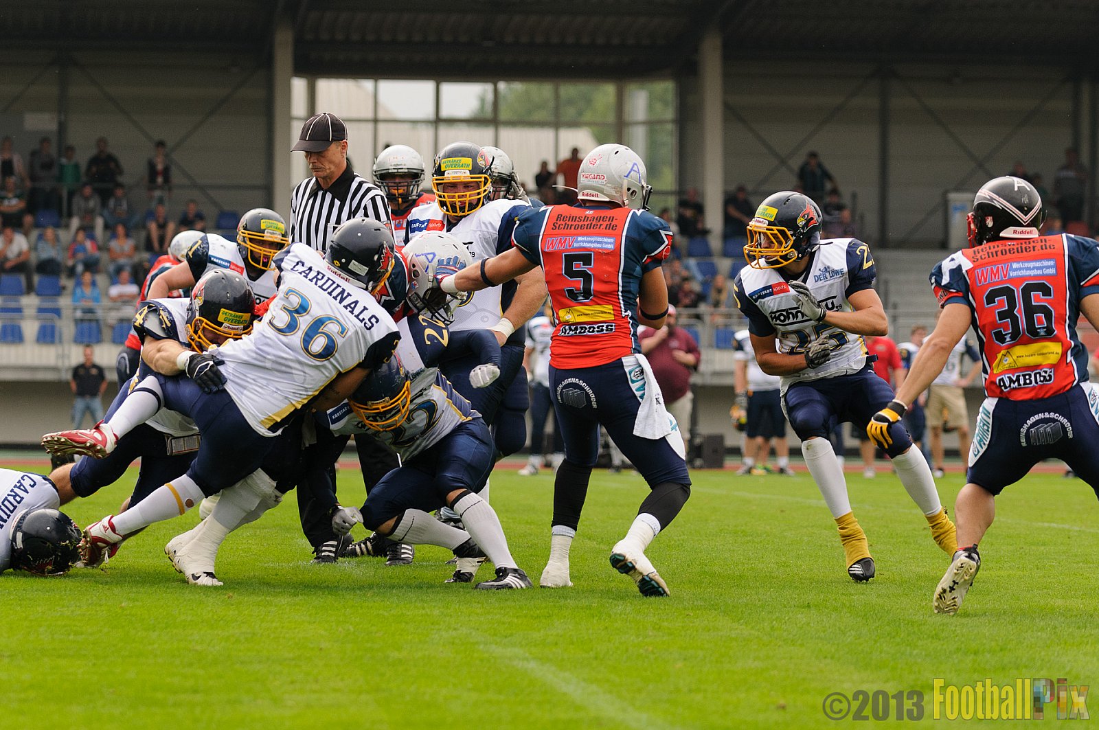 Essen Assindia Cardinals vs. Remscheid Amboss  - 07.09.2013 Essen Assindia Cardinals vs. Remscheid Amboss (13:14) 