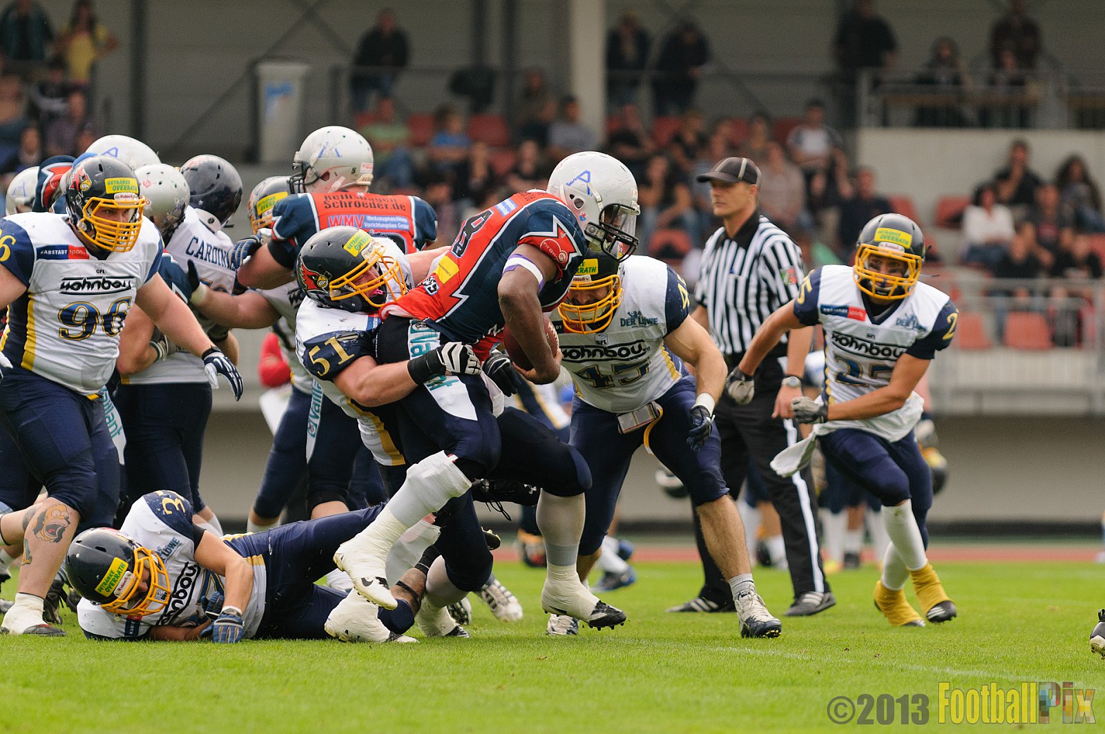Essen Assindia Cardinals vs. Remscheid Amboss  - 07.09.2013 Essen Assindia Cardinals vs. Remscheid Amboss (13:14) 
