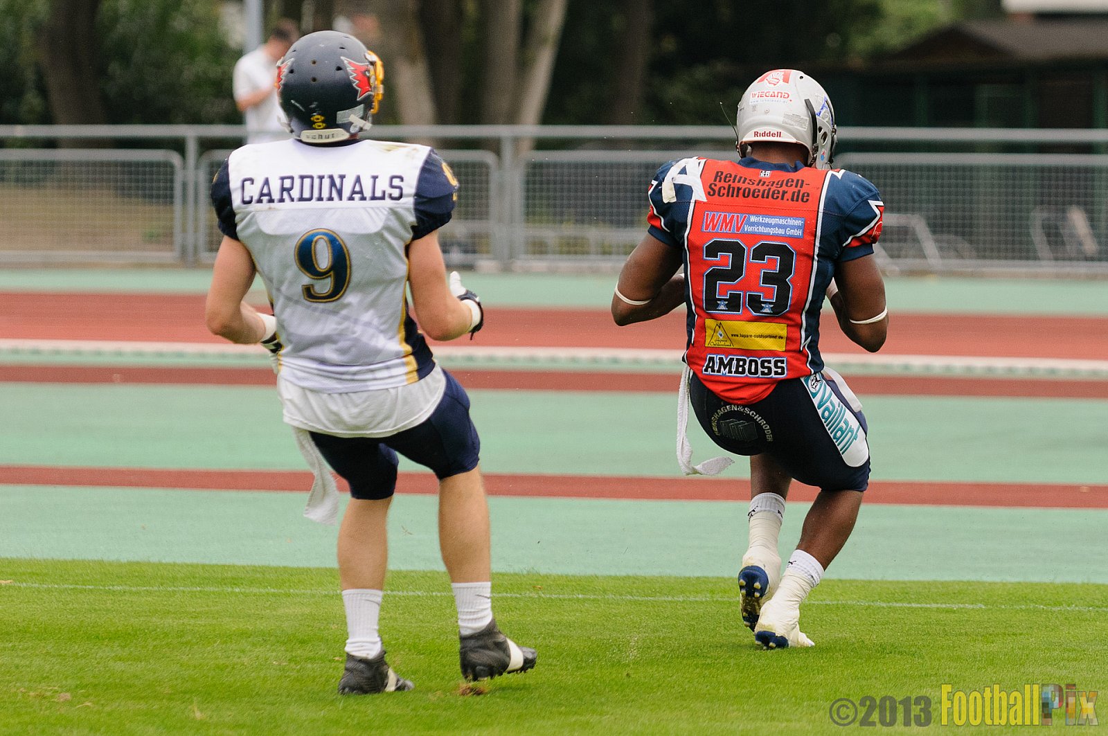 Essen Assindia Cardinals vs. Remscheid Amboss  - 07.09.2013 Essen Assindia Cardinals vs. Remscheid Amboss (13:14) 