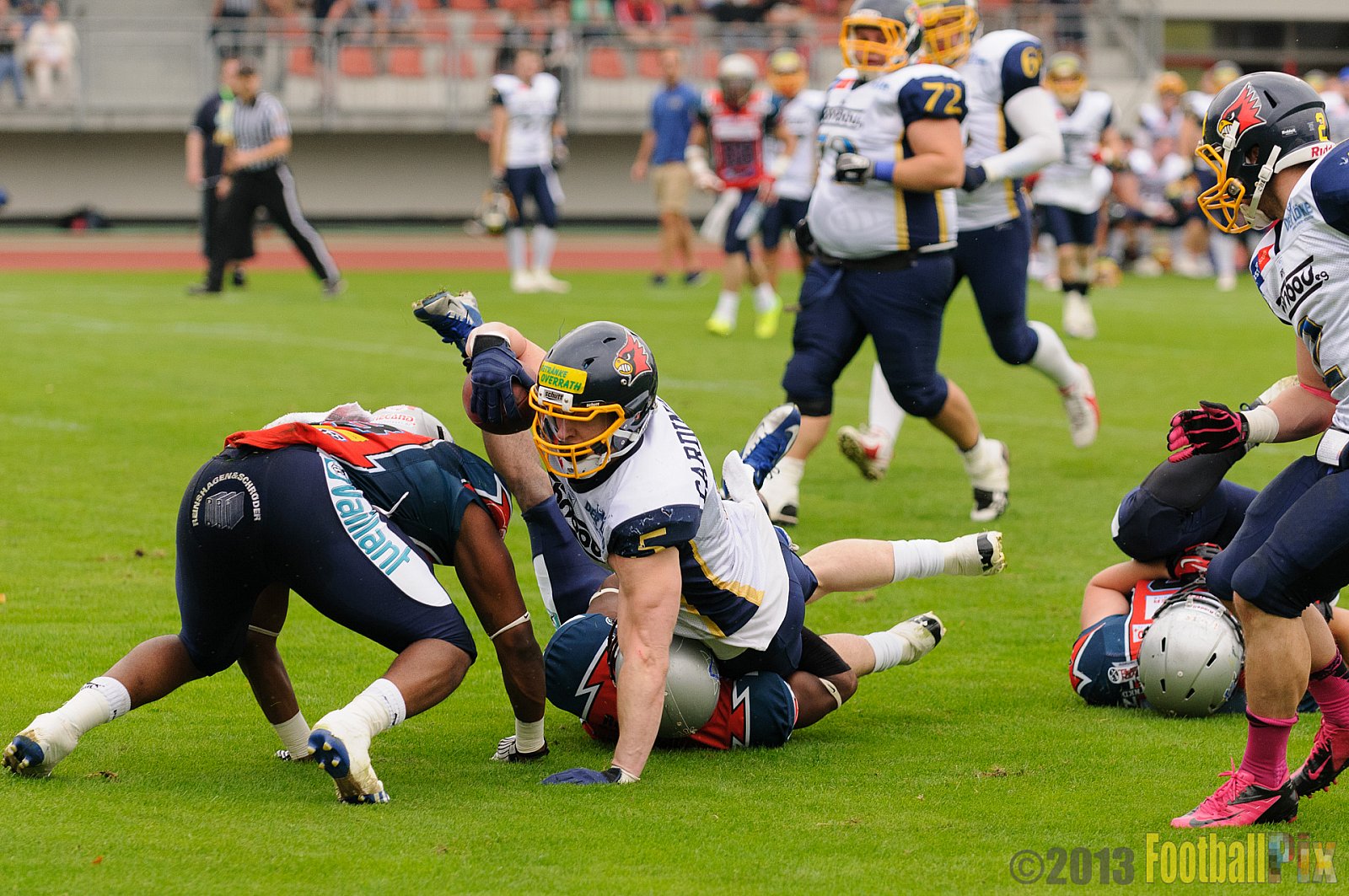 Essen Assindia Cardinals vs. Remscheid Amboss  - 07.09.2013 Essen Assindia Cardinals vs. Remscheid Amboss (13:14) 