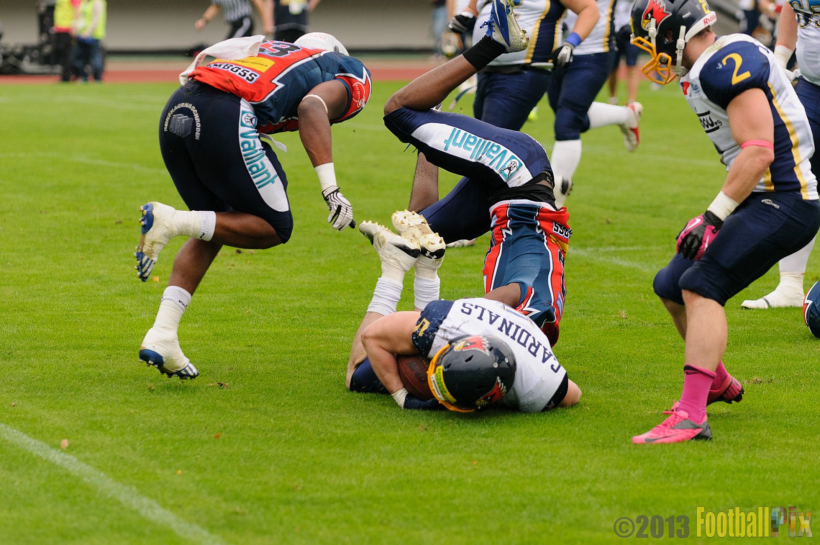 Essen Assindia Cardinals vs. Remscheid Amboss  - 07.09.2013 Essen Assindia Cardinals vs. Remscheid Amboss (13:14) 