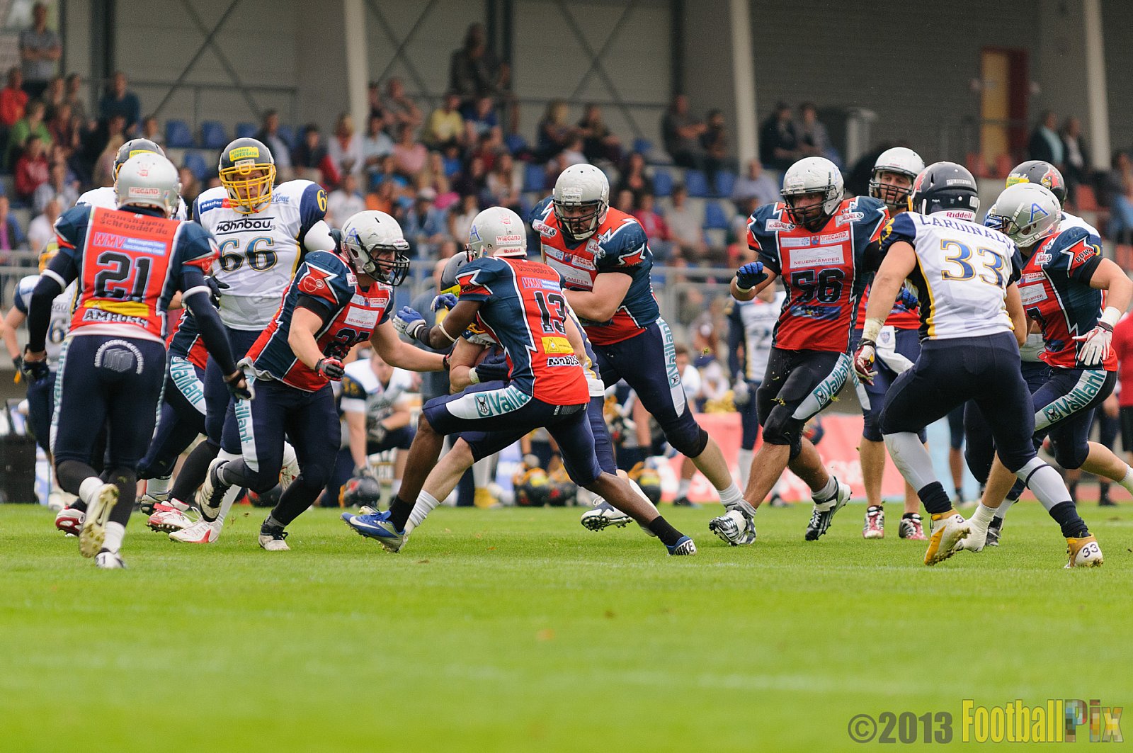 Essen Assindia Cardinals vs. Remscheid Amboss  - 07.09.2013 Essen Assindia Cardinals vs. Remscheid Amboss (13:14) 
